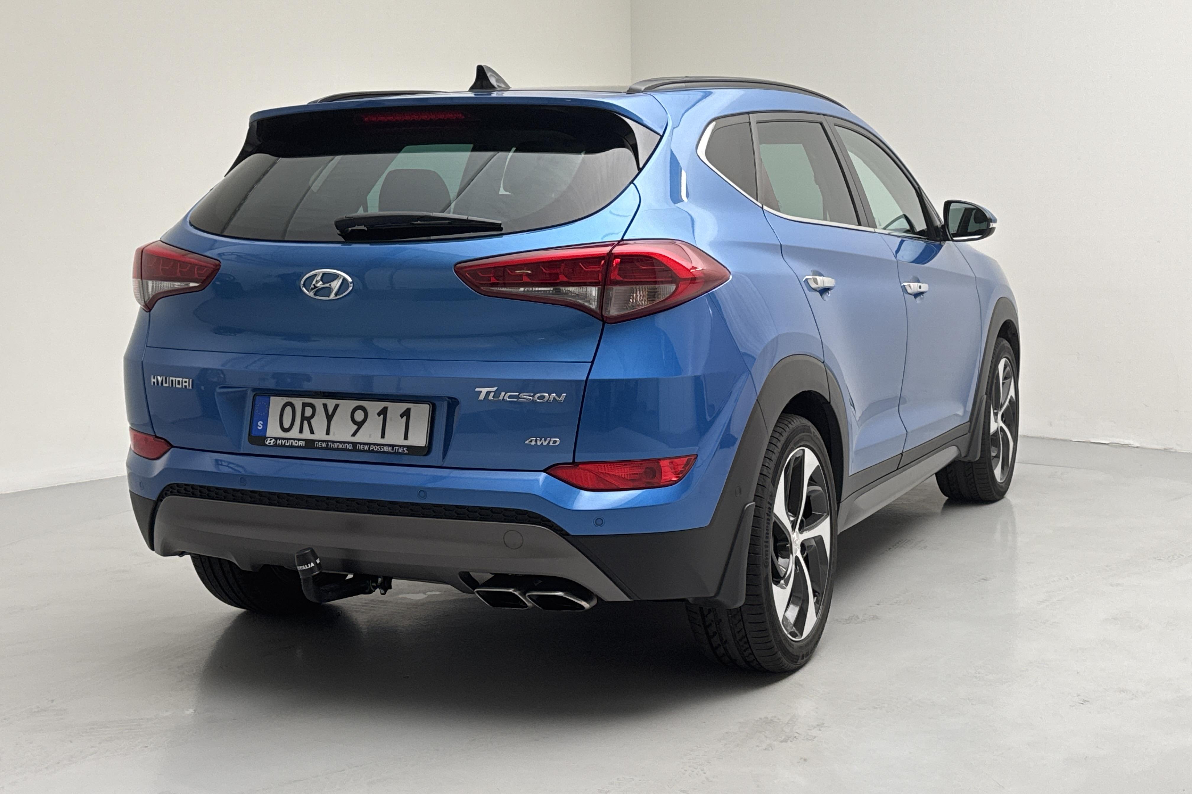 Hyundai Tucson 1.6 T-GDI 4WD (177hk) - 36 540 km - Automatic - Light Blue - 2016