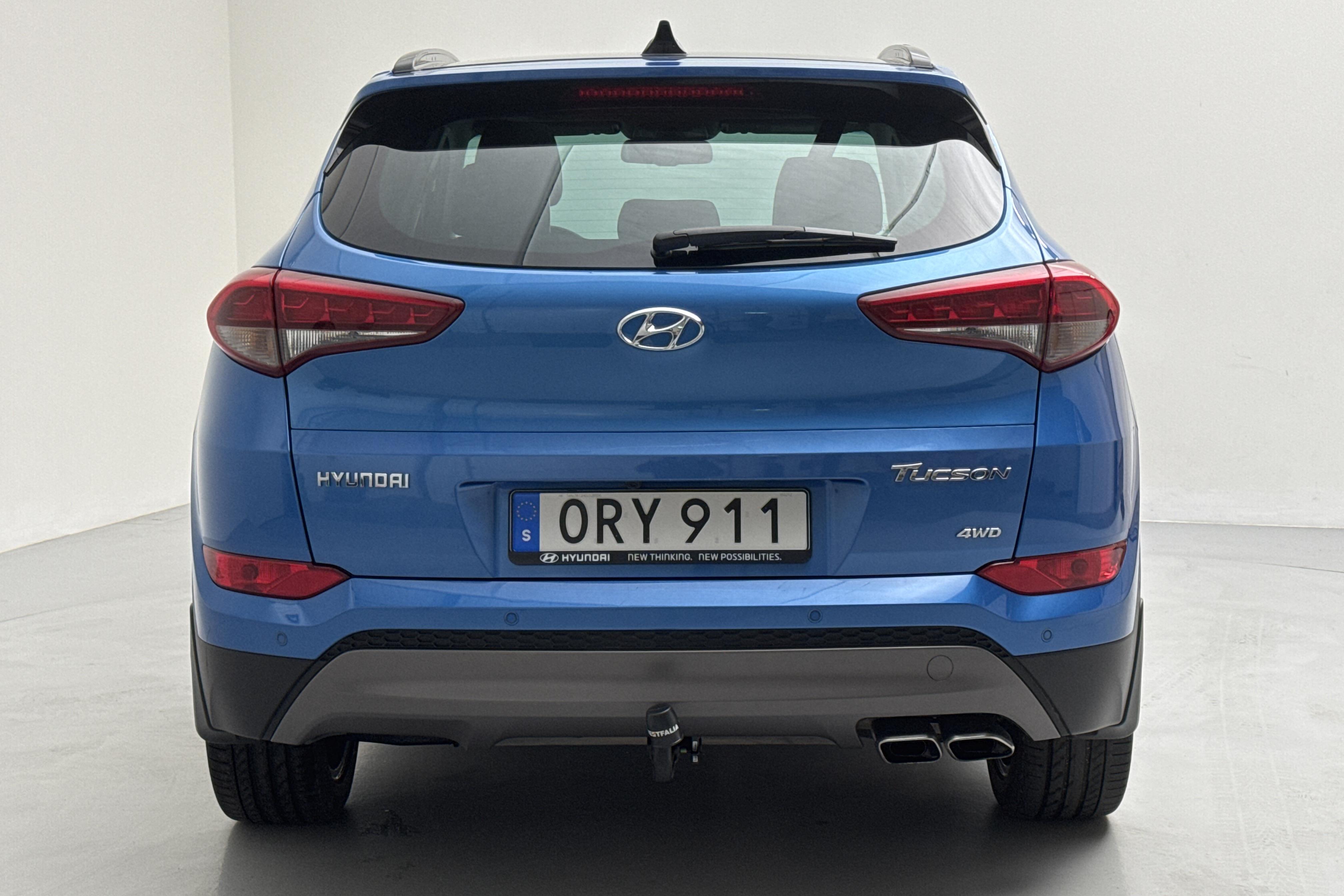 Hyundai Tucson 1.6 T-GDI 4WD (177hk) - 36 540 km - Automatic - Light Blue - 2016