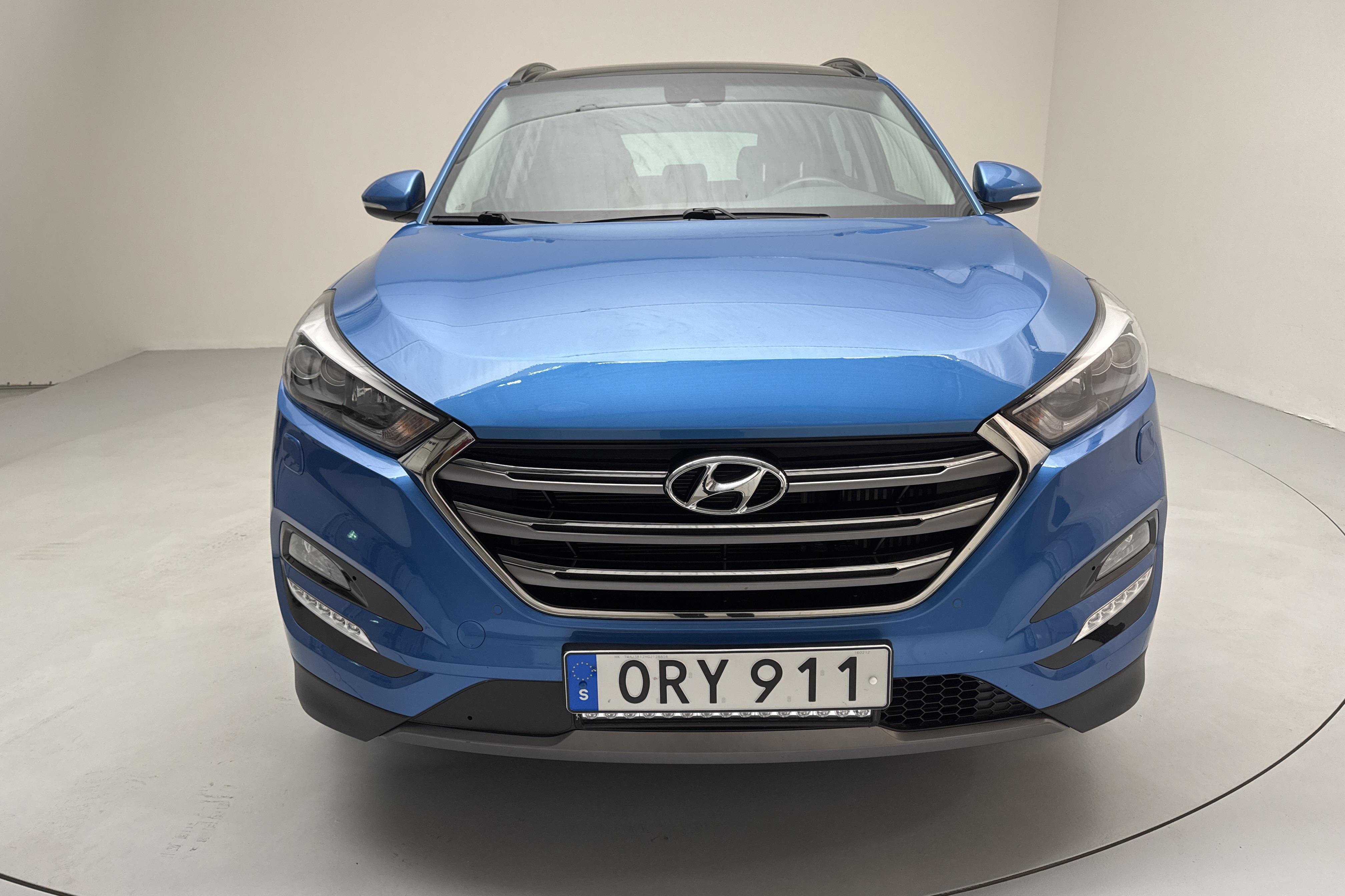 Hyundai Tucson 1.6 T-GDI 4WD (177hk) - 36 540 km - Automatic - Light Blue - 2016