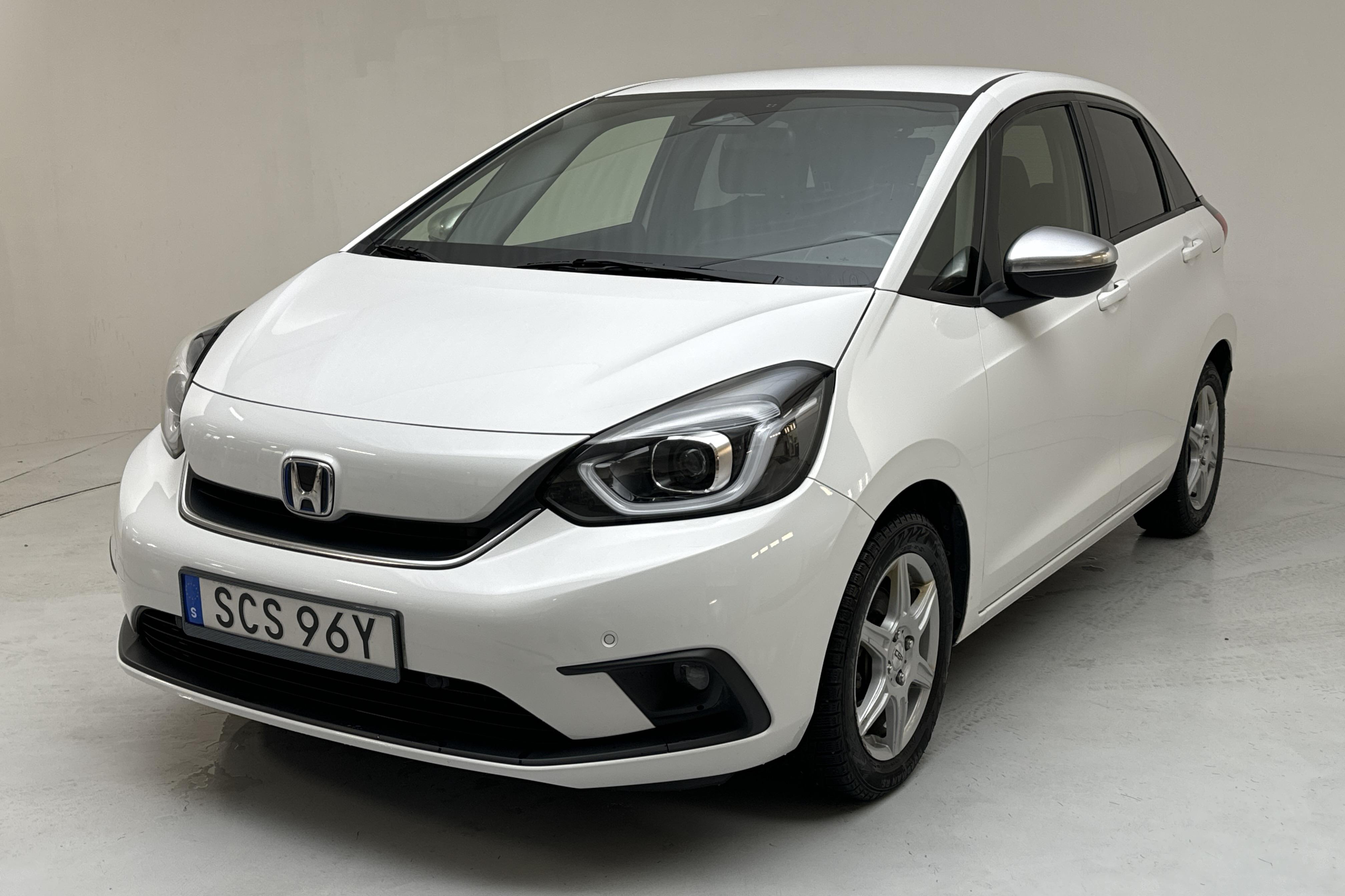 Honda Jazz 1.5 i-MMD Hybrid (97hk) - 60 000 km - Automatyczna - biały - 2021