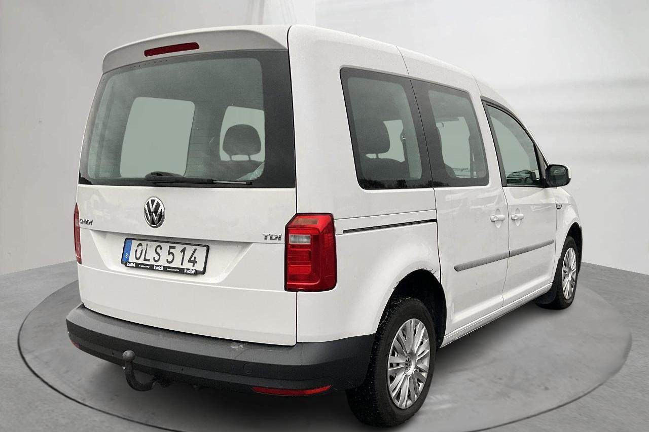 VW Caddy Life 2.0 TDI (75hk) - 13 105 mil - Manuell - vit - 2017