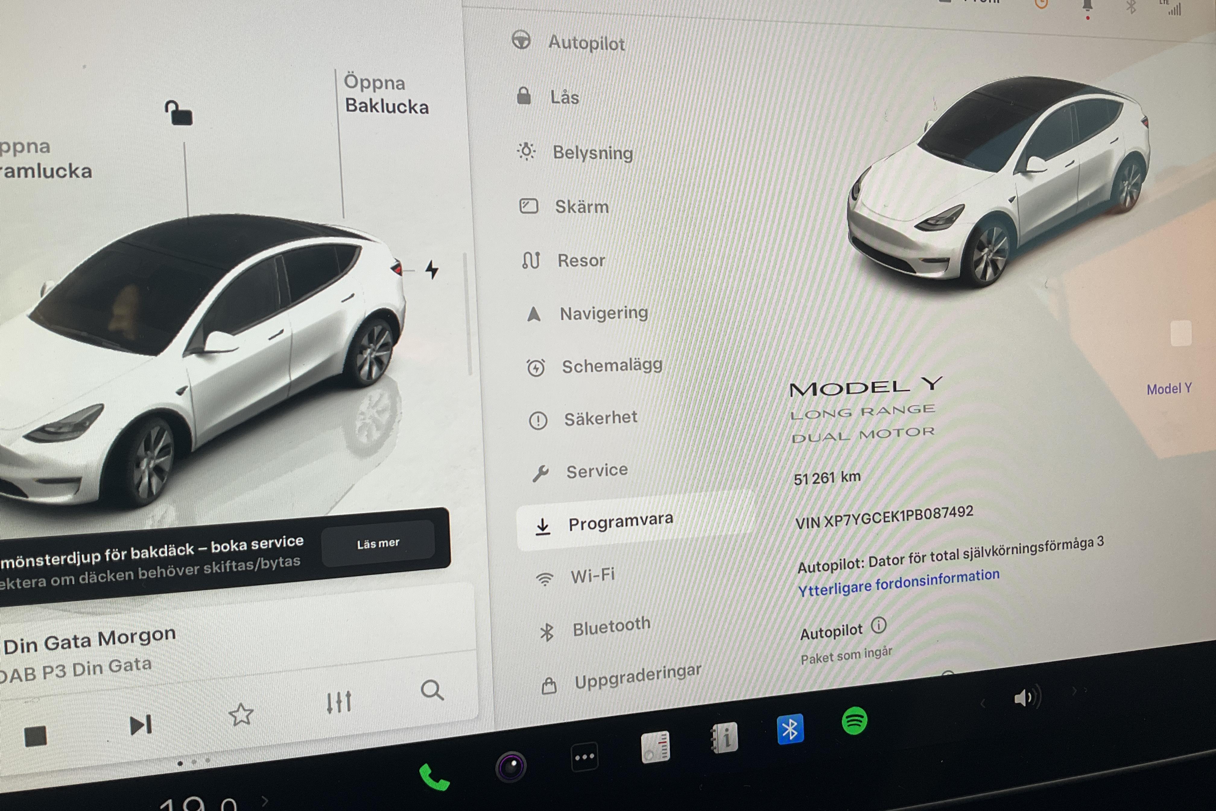 Tesla Model Y Long Range Dual Motor AWD - 51 260 km - Automatyczna - biały - 2023