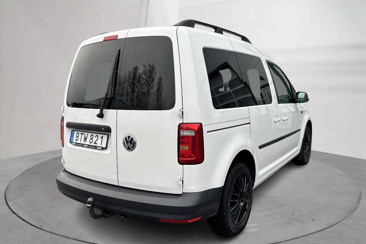 VW Caddy Life 1.4 TGI (110hk) - 7 581 mil - Manuell - vit - 2016