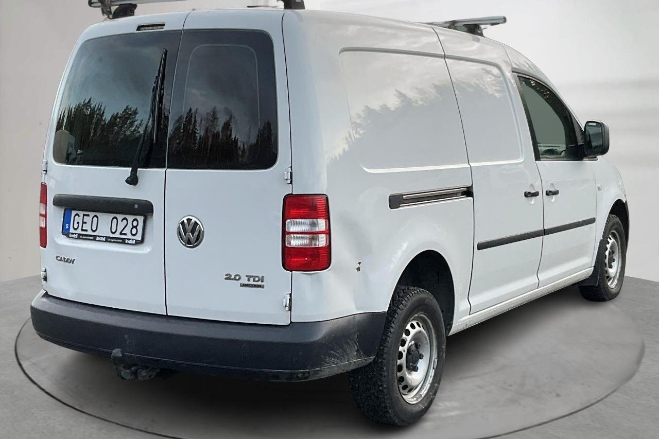 VW Caddy 2.0 TDI Maxi Skåp 4-motion (110hk) - 143 000 km - Manuaalinen - valkoinen - 2014