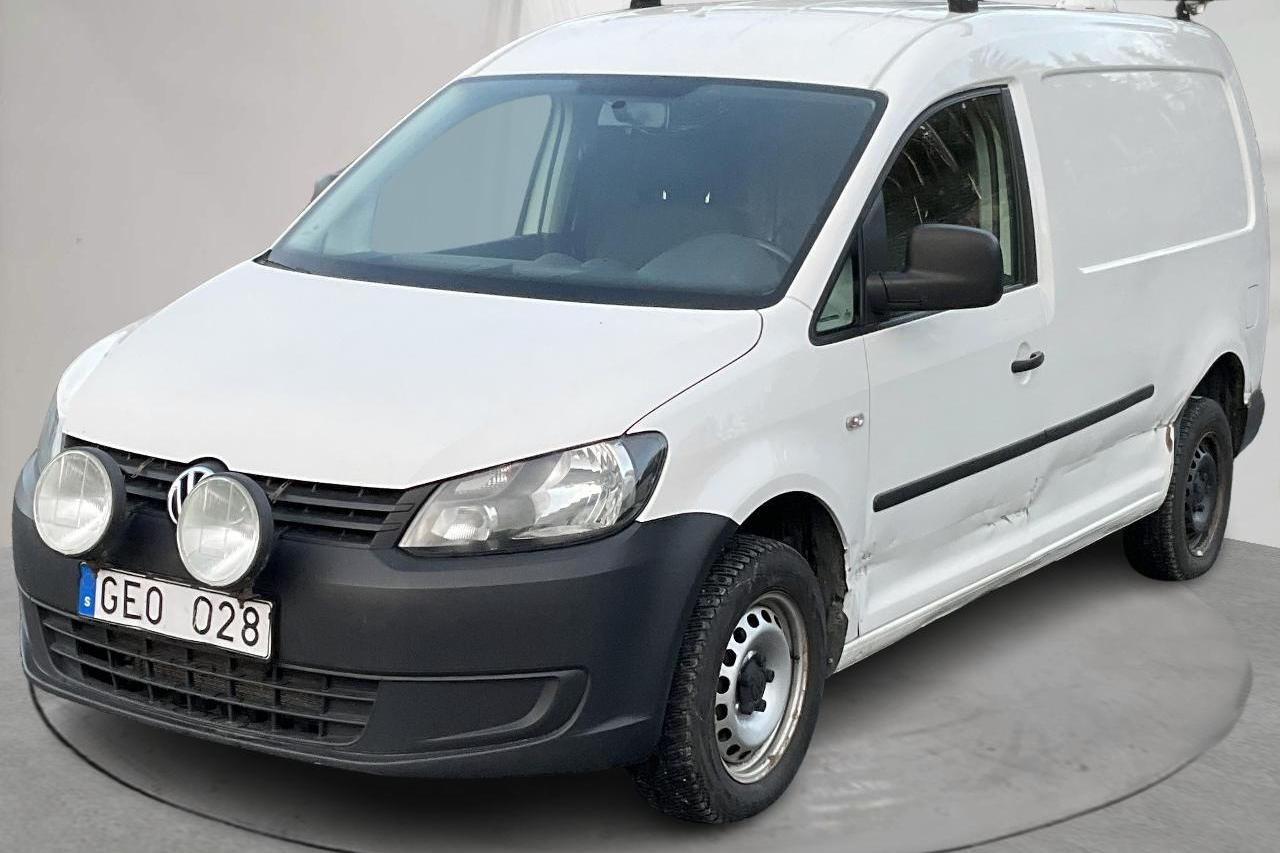 VW Caddy 2.0 TDI Maxi Skåp 4-motion (110hk) - 143 000 km - Manuaalinen - valkoinen - 2014