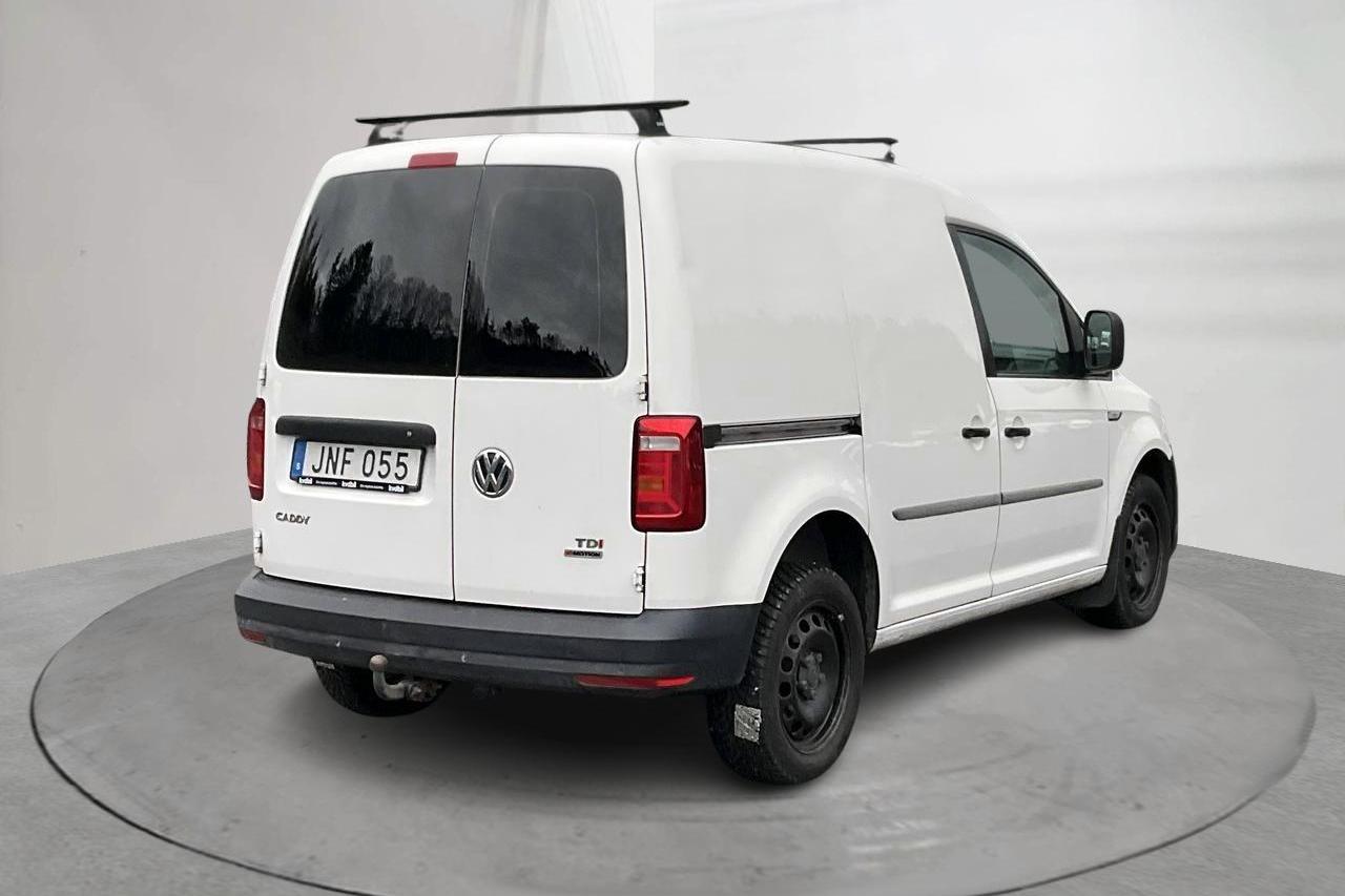 VW Caddy 2.0 TDI Skåp 4MOTION (122hk) - 232 840 km - Käsitsi - valge - 2018