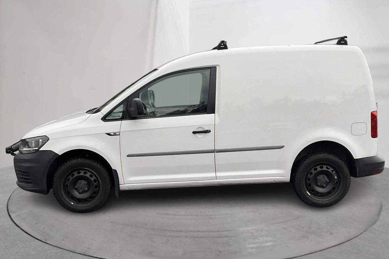 VW Caddy 2.0 TDI Skåp 4MOTION (122hk) - 232 840 km - Käsitsi - valge - 2018