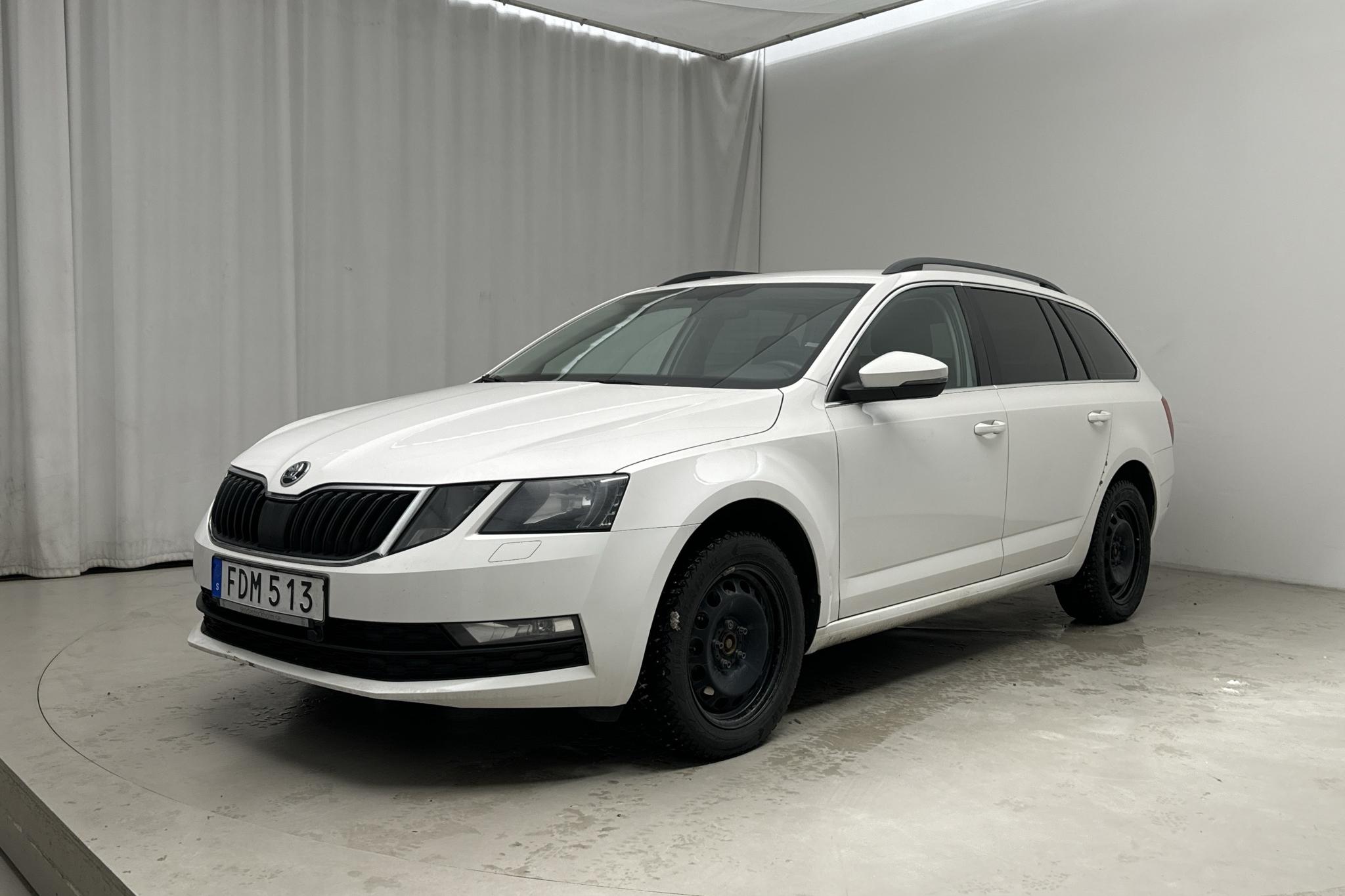 Skoda Octavia III 2.0 TDI CR Combi 4x4 (150hk) - 17 531 mil - Manuell - vit - 2018