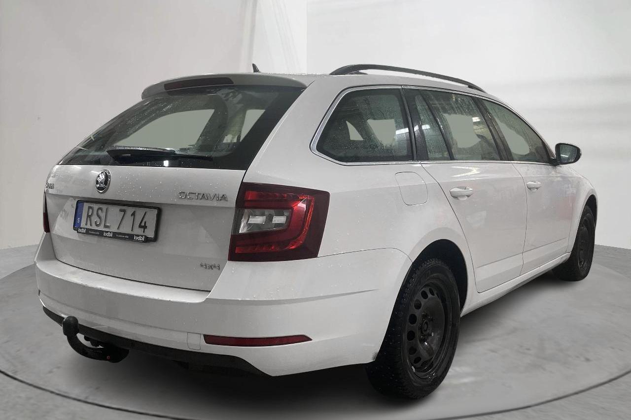 Skoda Octavia III 2.0 TDI CR Combi 4x4 (150hk) - 194 100 km - Manualna - biały - 2018