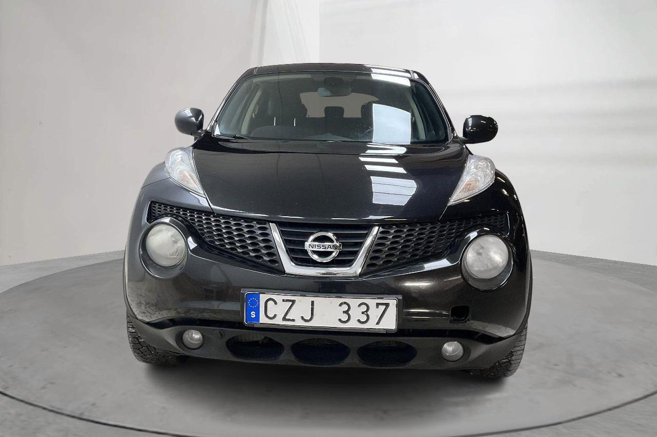 Nissan Juke 1.6 DIG-T (190hk) - 195 610 km - Manuaalinen - musta - 2011