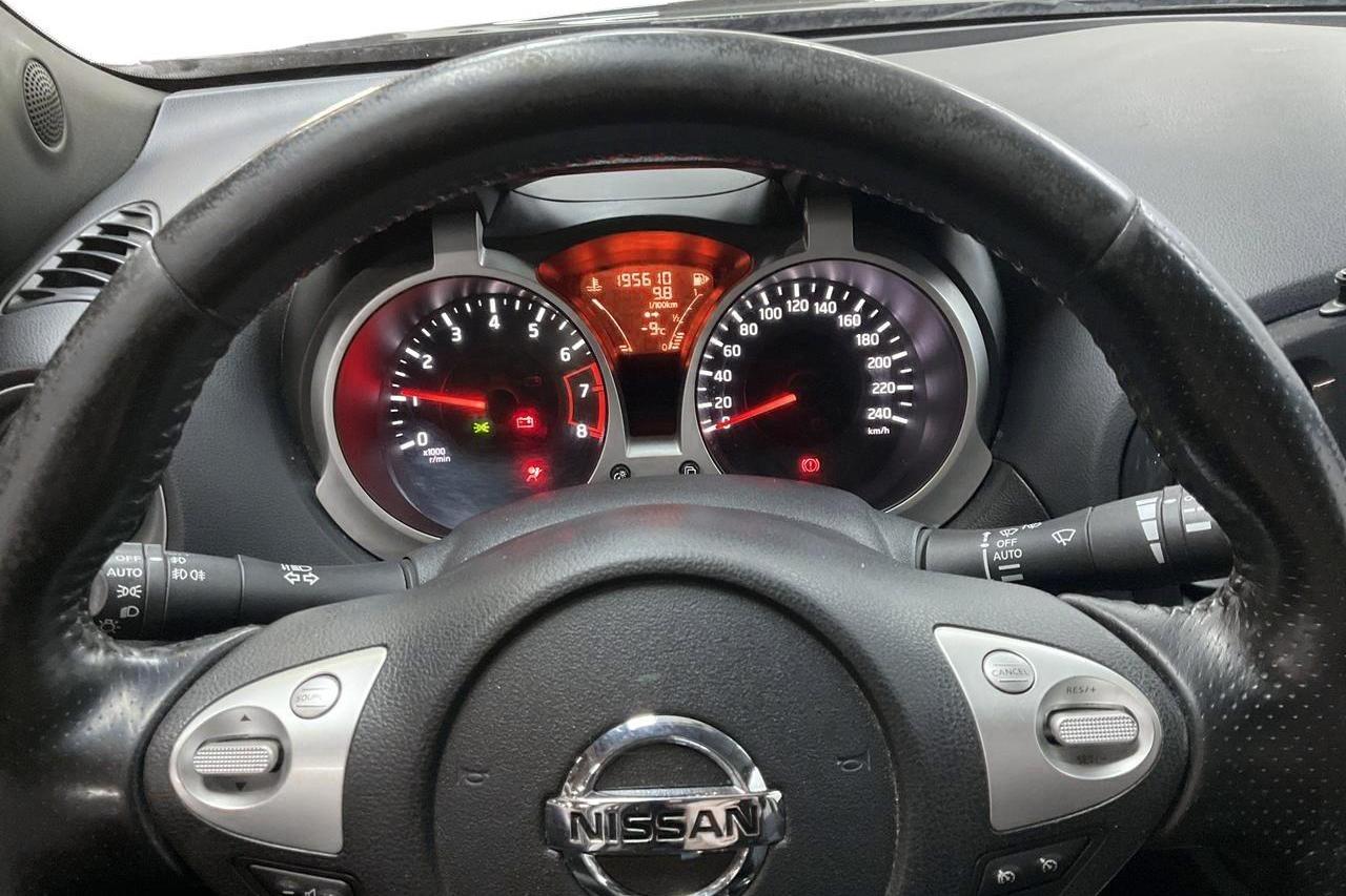 Nissan Juke 1.6 DIG-T (190hk) - 195 610 km - Manuaalinen - musta - 2011