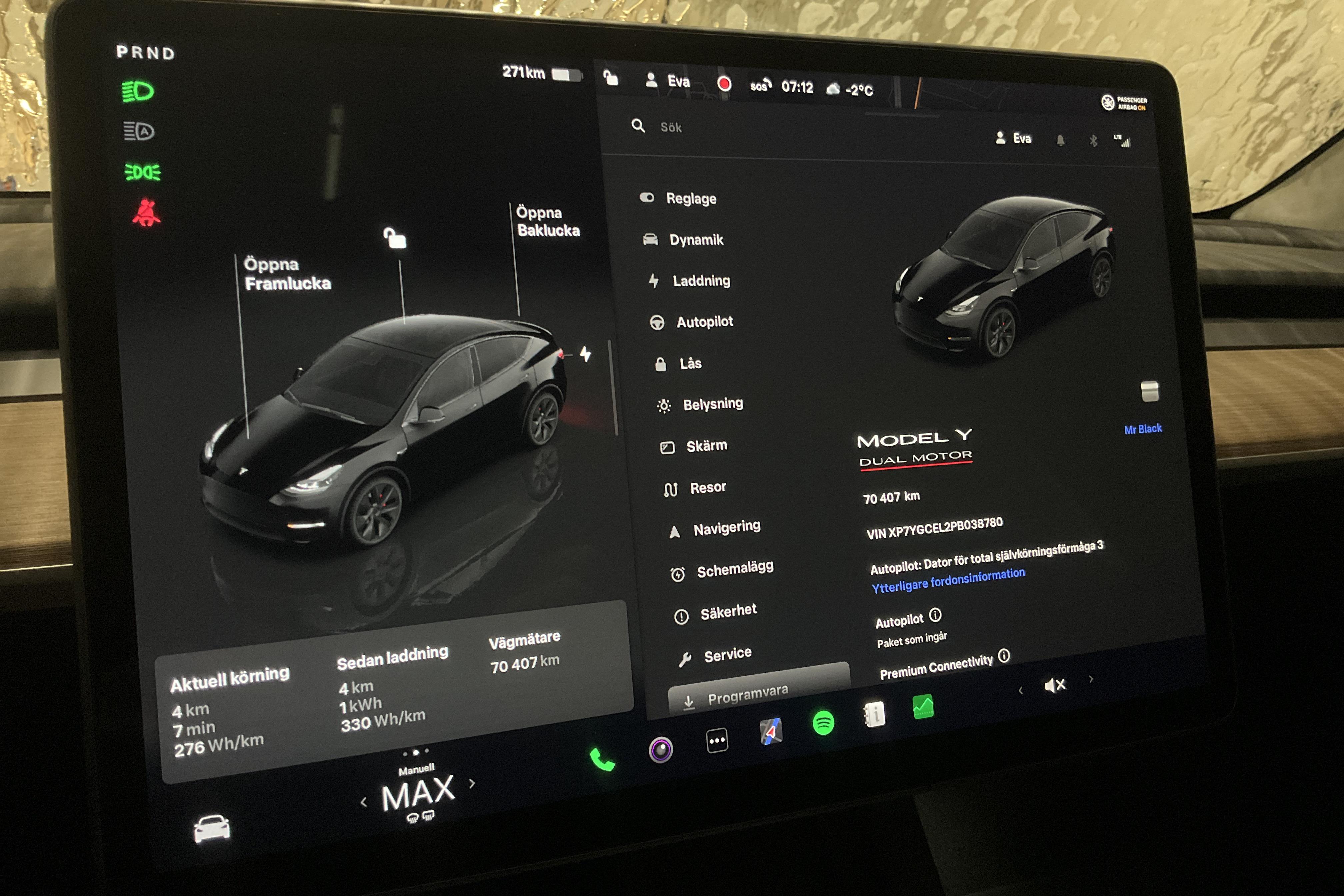 Tesla Model Y Performance Dual Motor AWD - 70 400 km - Automatic - black - 2023