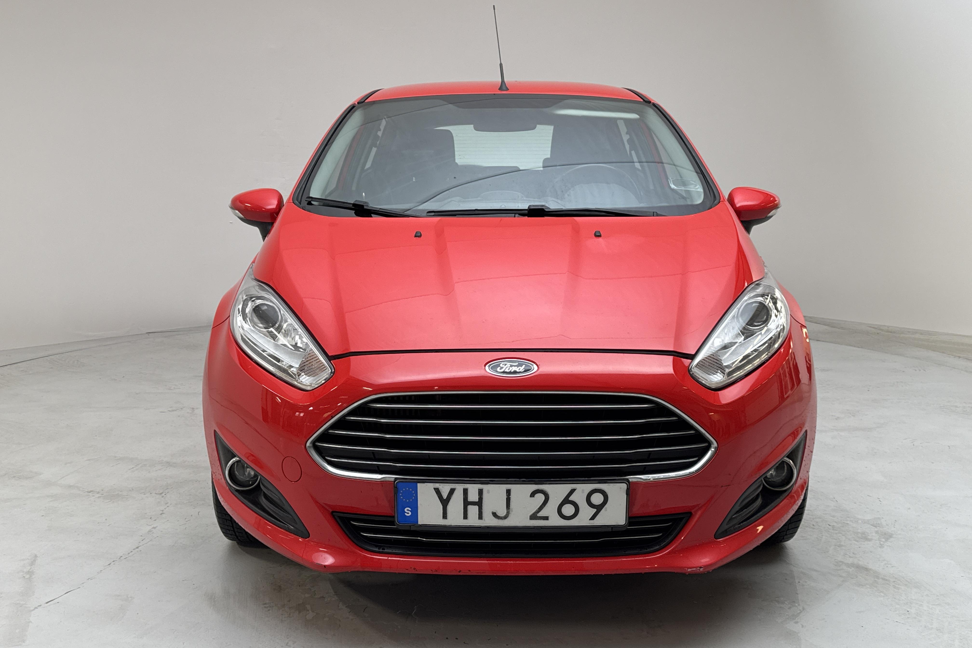 Ford Fiesta 1.0T EcoBoost 5dr (100hk) - 88 430 km - Käsitsi - punane - 2017