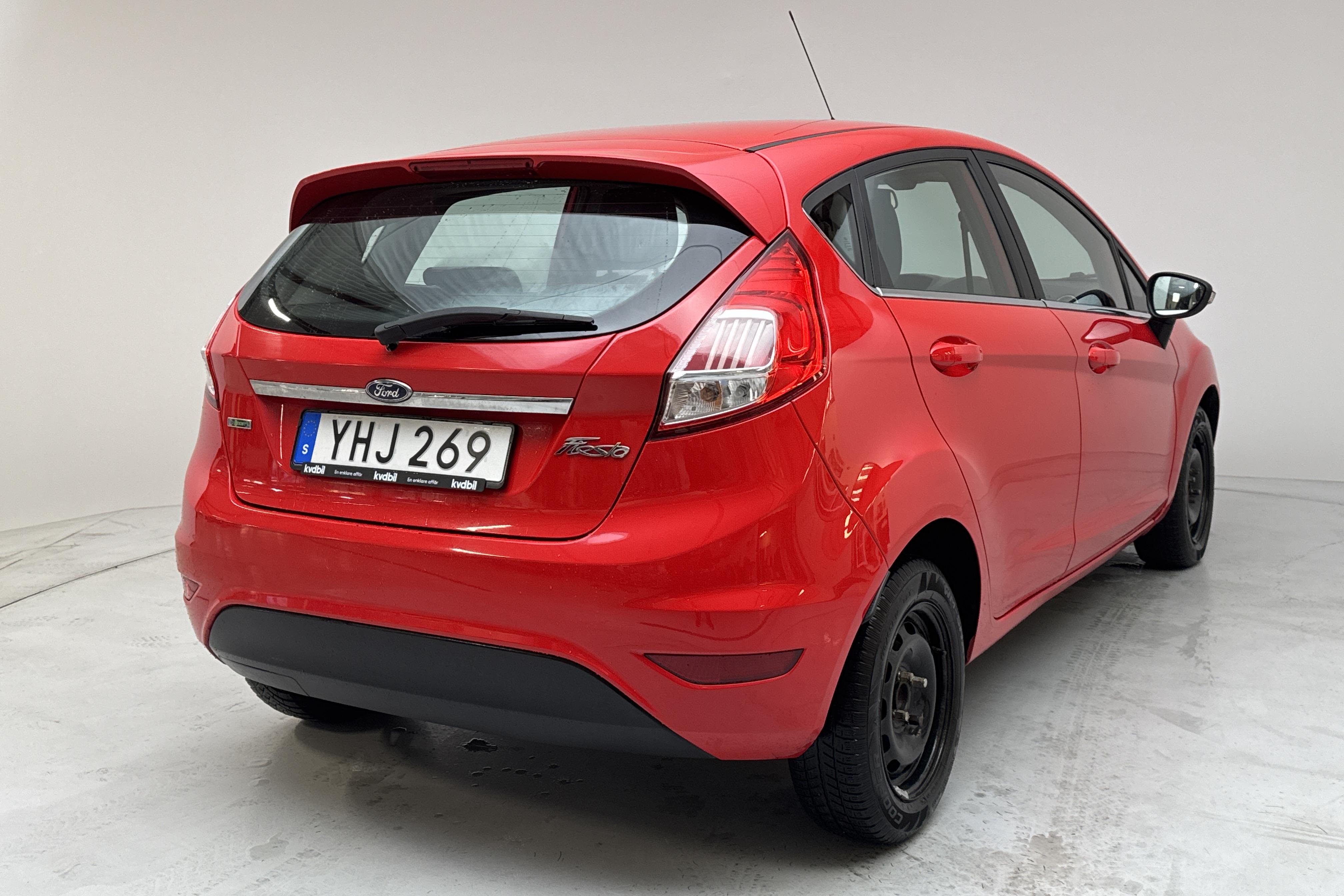 Ford Fiesta 1.0T EcoBoost 5dr (100hk) - 88 430 km - Käsitsi - punane - 2017