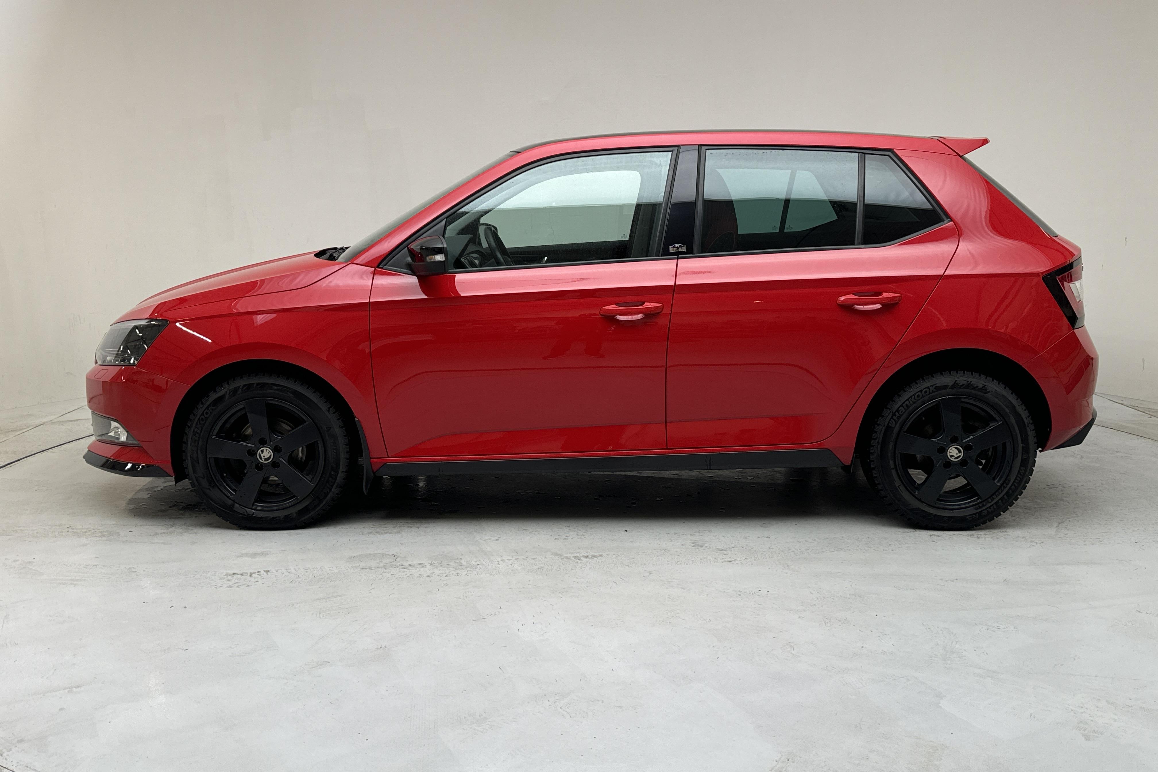 Skoda Fabia 1.2 TSI (90hk) - 6 405 mil - Manuell - röd - 2016