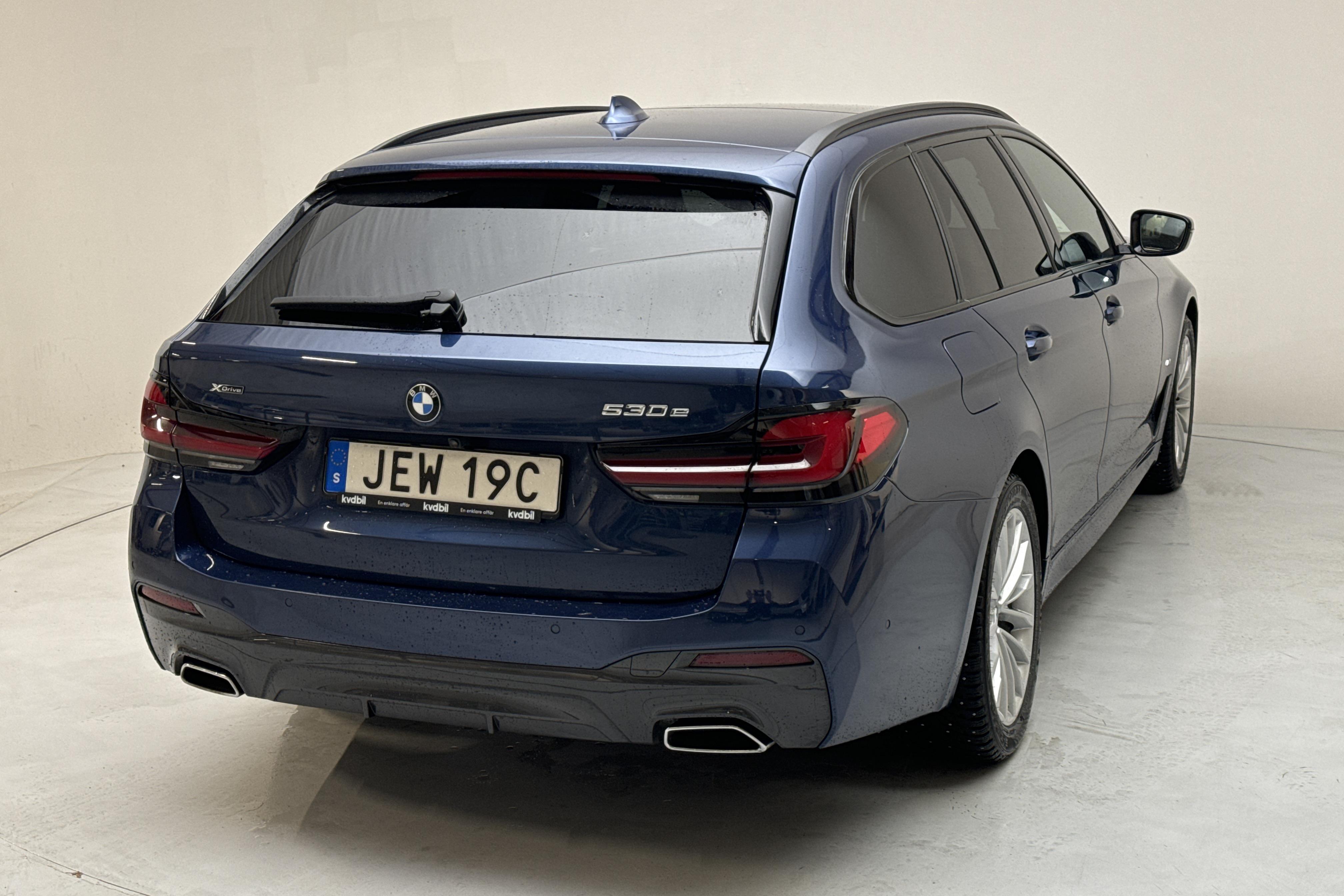 BMW 530e xDrive Touring, G31 12kWh LCI (292hk) - 92 330 km - Automatic - blue - 2021