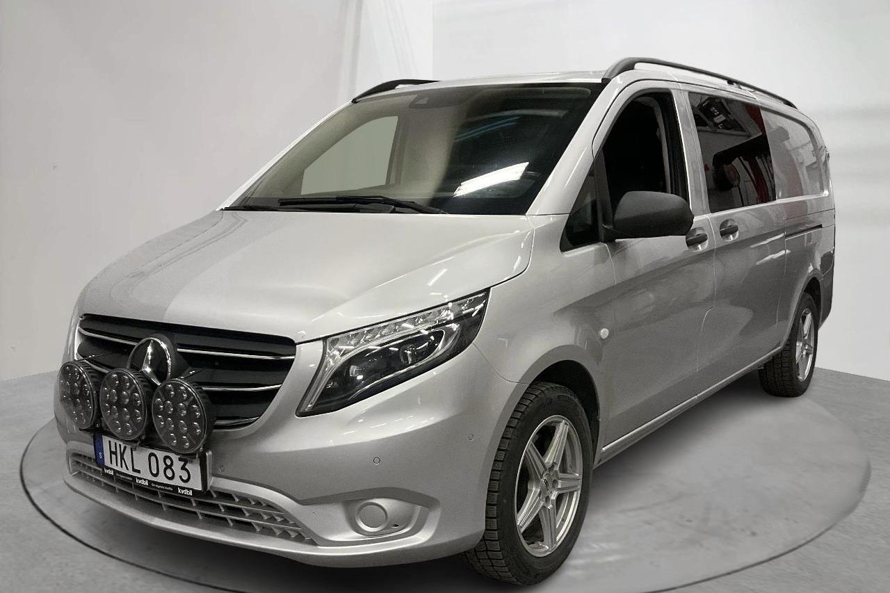 Mercedes Vito 119 CDI 4MATIC W447 (190hk) - 120 950 km - Automatyczna - srebro - 2021