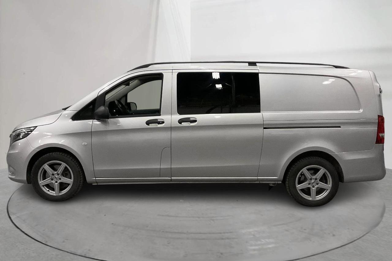 Mercedes Vito 119 CDI 4MATIC W447 (190hk) - 120 950 km - Automatyczna - srebro - 2021