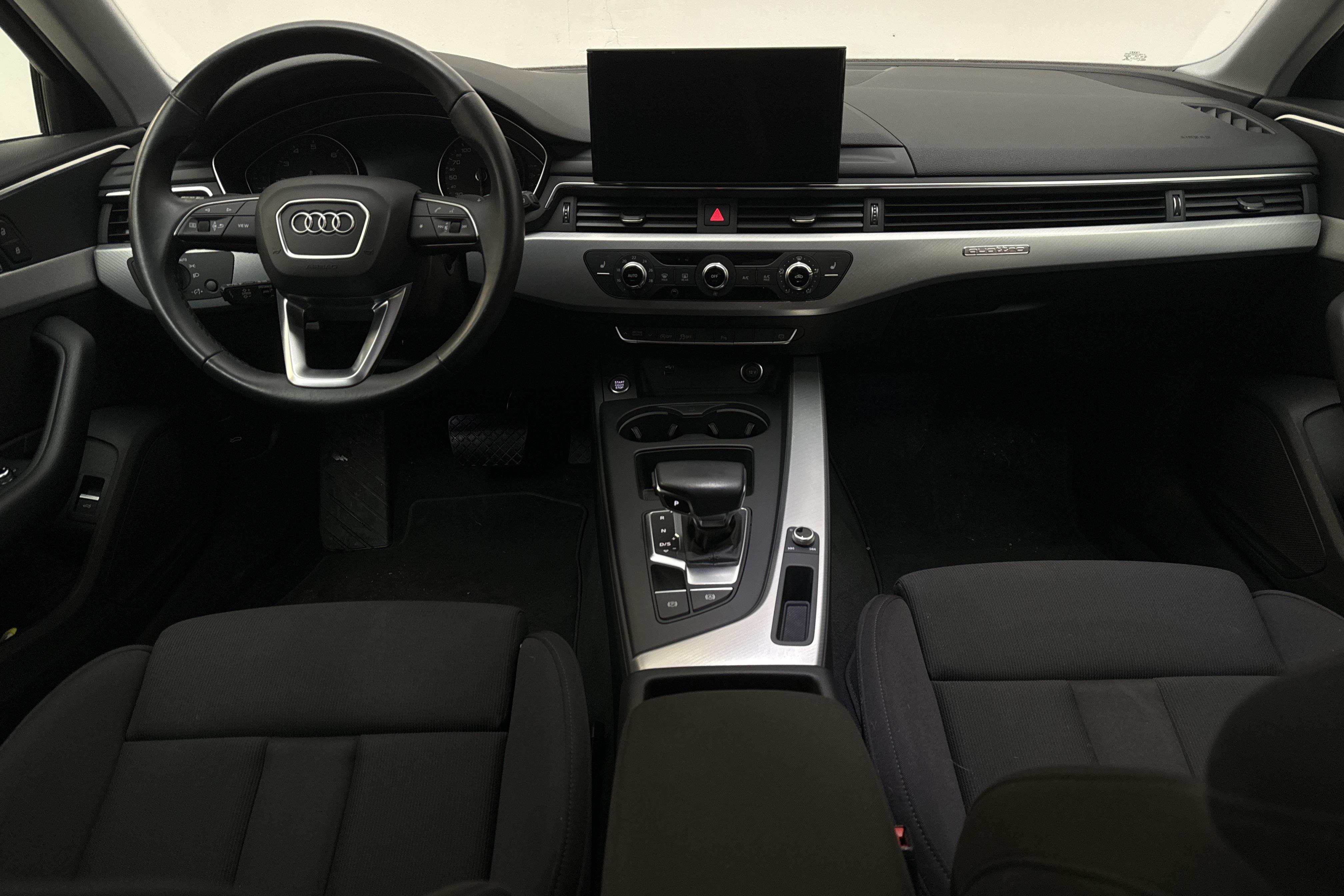 Audi A4 40 TFSI quattro (204hk) - 62 870 km - Automatic - black - 2022