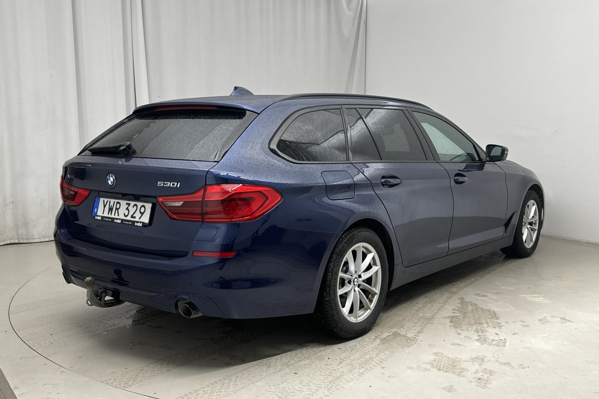 BMW 530i xDrive Touring, G31 (252hk) - 12 558 mil - Automat - blå - 2019