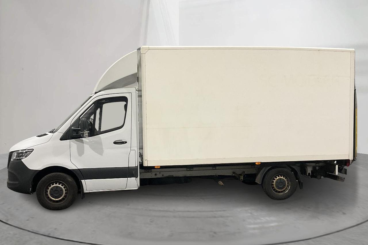 Mercedes Sprinter 316 CDI Volymskåp RWD (163hk) - 28 324 mil - Automat - vit - 2021