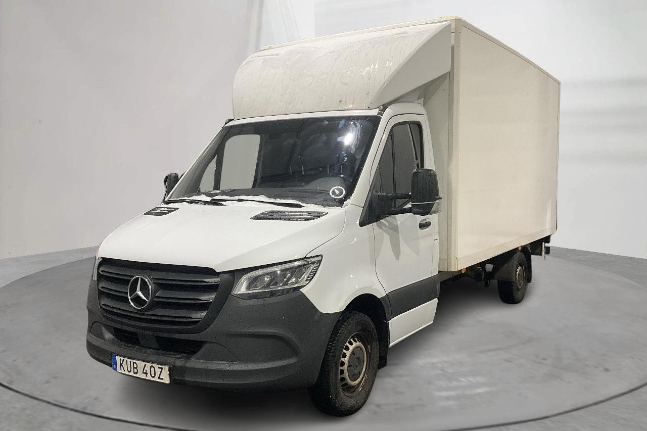 Mercedes Sprinter 316 CDI Volymskåp RWD (163hk) - 28 324 mil - Automat - vit - 2021