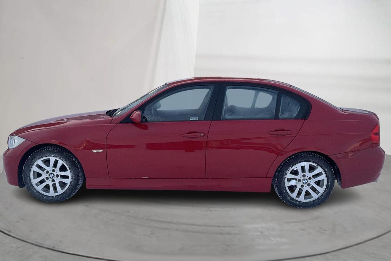 BMW 320d Sedan, E90 (177hk) - 8 495 mil - Automat - röd - 2008