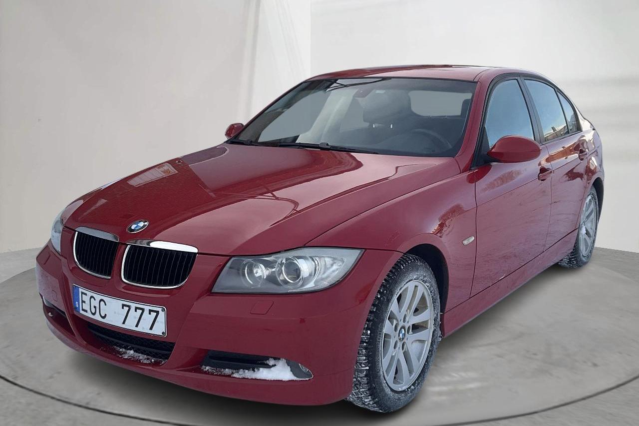 BMW 320d Sedan, E90 (177hk) - 8 495 mil - Automat - röd - 2008