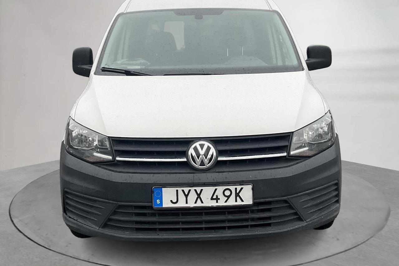 VW Caddy 2.0 TDI Maxi Skåp (102hk) - 83 100 km - Automaatne - valge - 2019