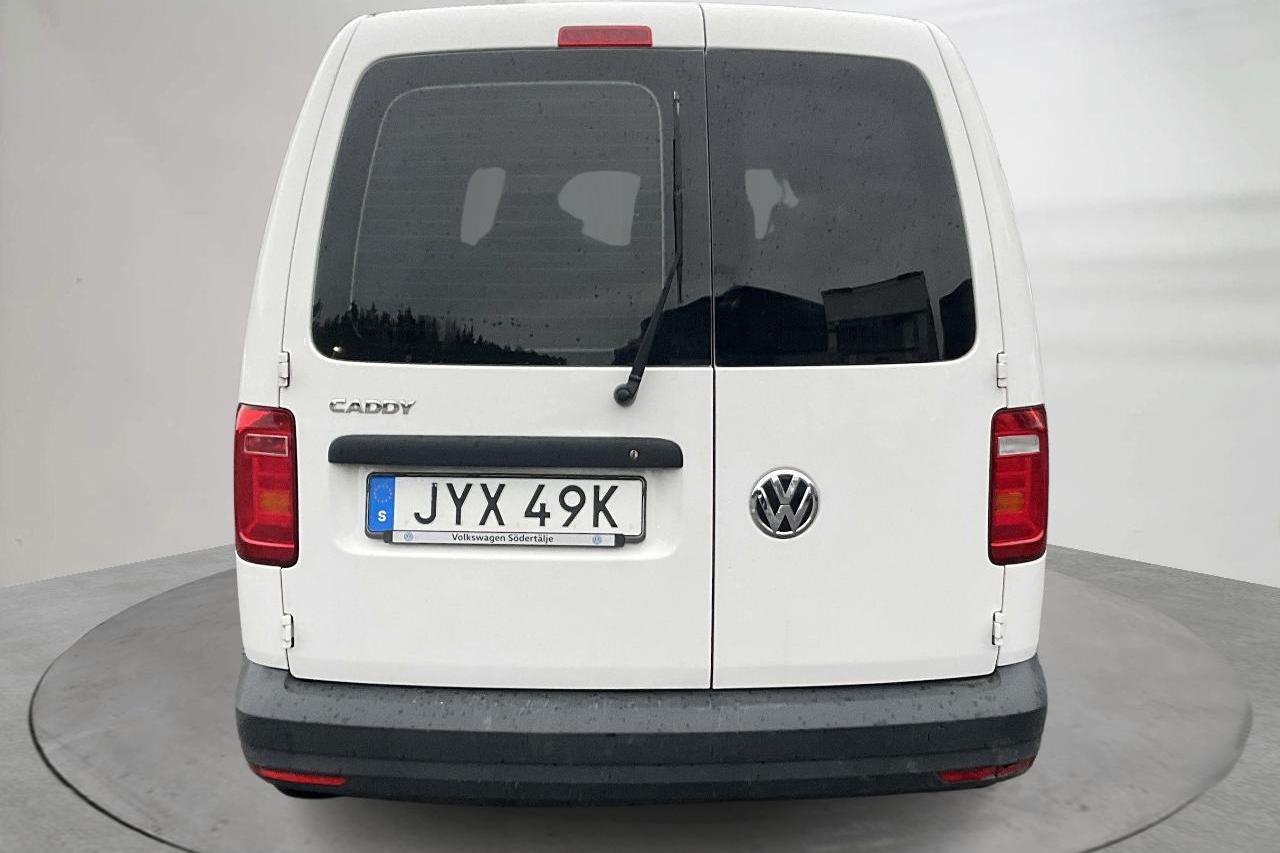 VW Caddy 2.0 TDI Maxi Skåp (102hk) - 83 100 km - Automaatne - valge - 2019