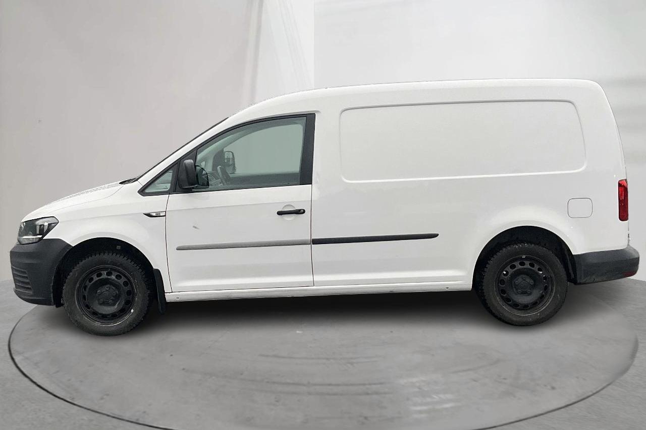 VW Caddy 2.0 TDI Maxi Skåp (102hk) - 83 100 km - Automaatne - valge - 2019