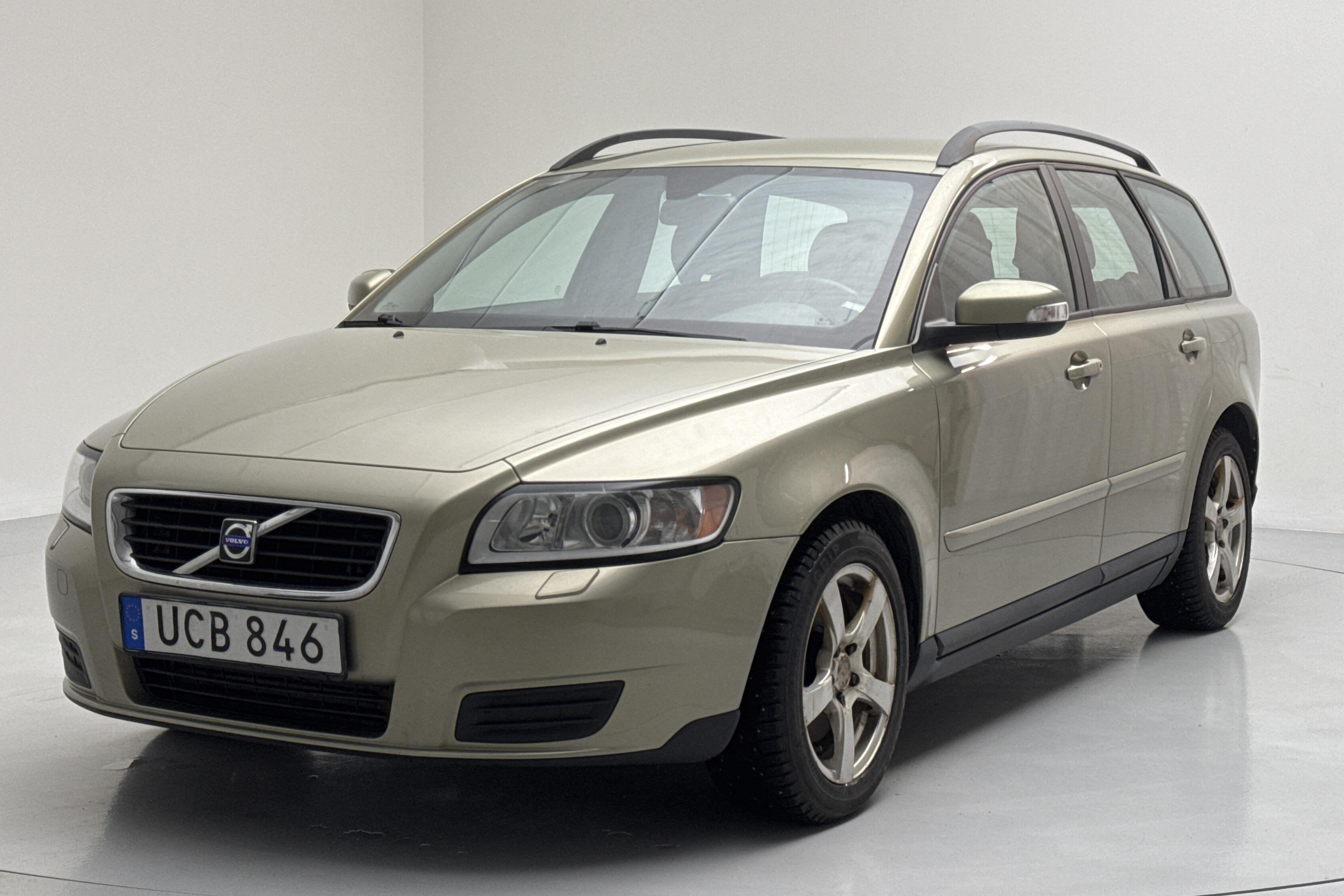 Volvo V50 2.0D (136hk) - 20 863 mil - Manuell - grön - 2008