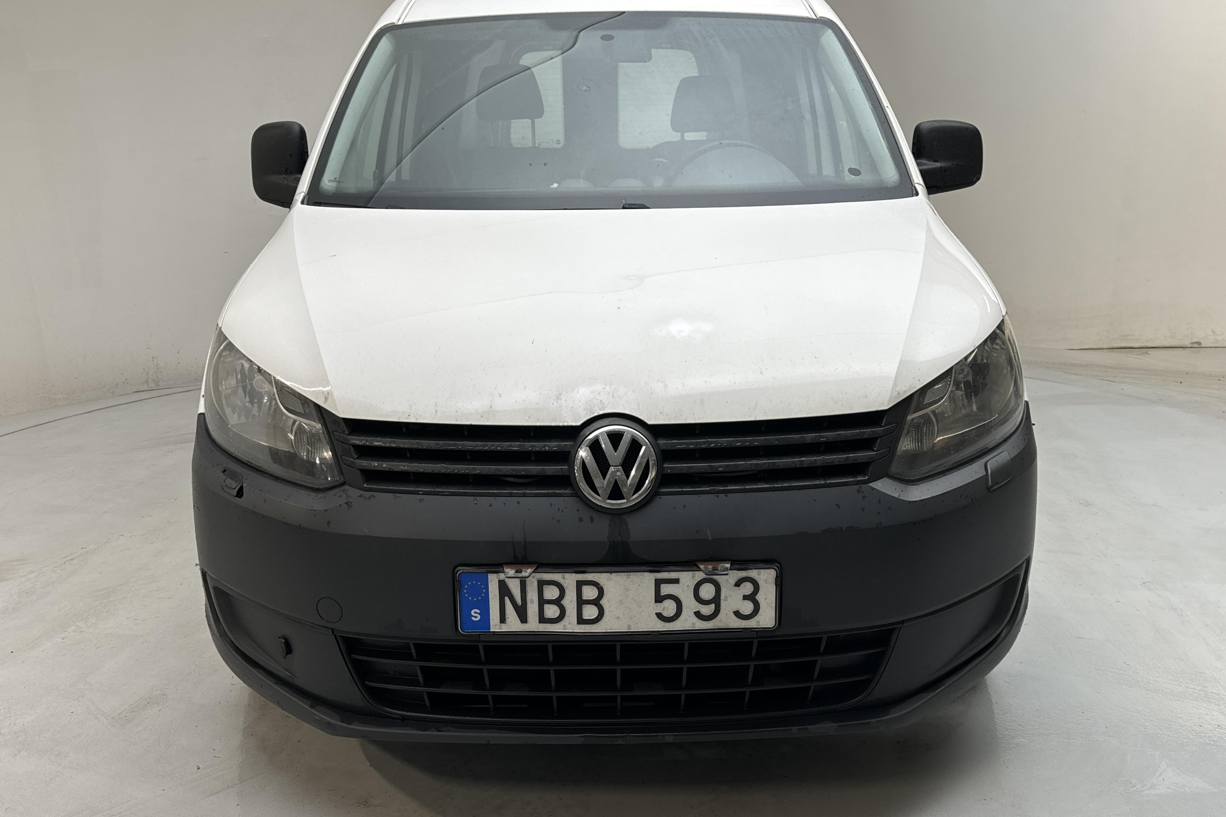 VW Caddy 2.0 TDI Maxi Skåp 4-motion (110hk) - 328 490 km - Manuaalinen - valkoinen - 2013