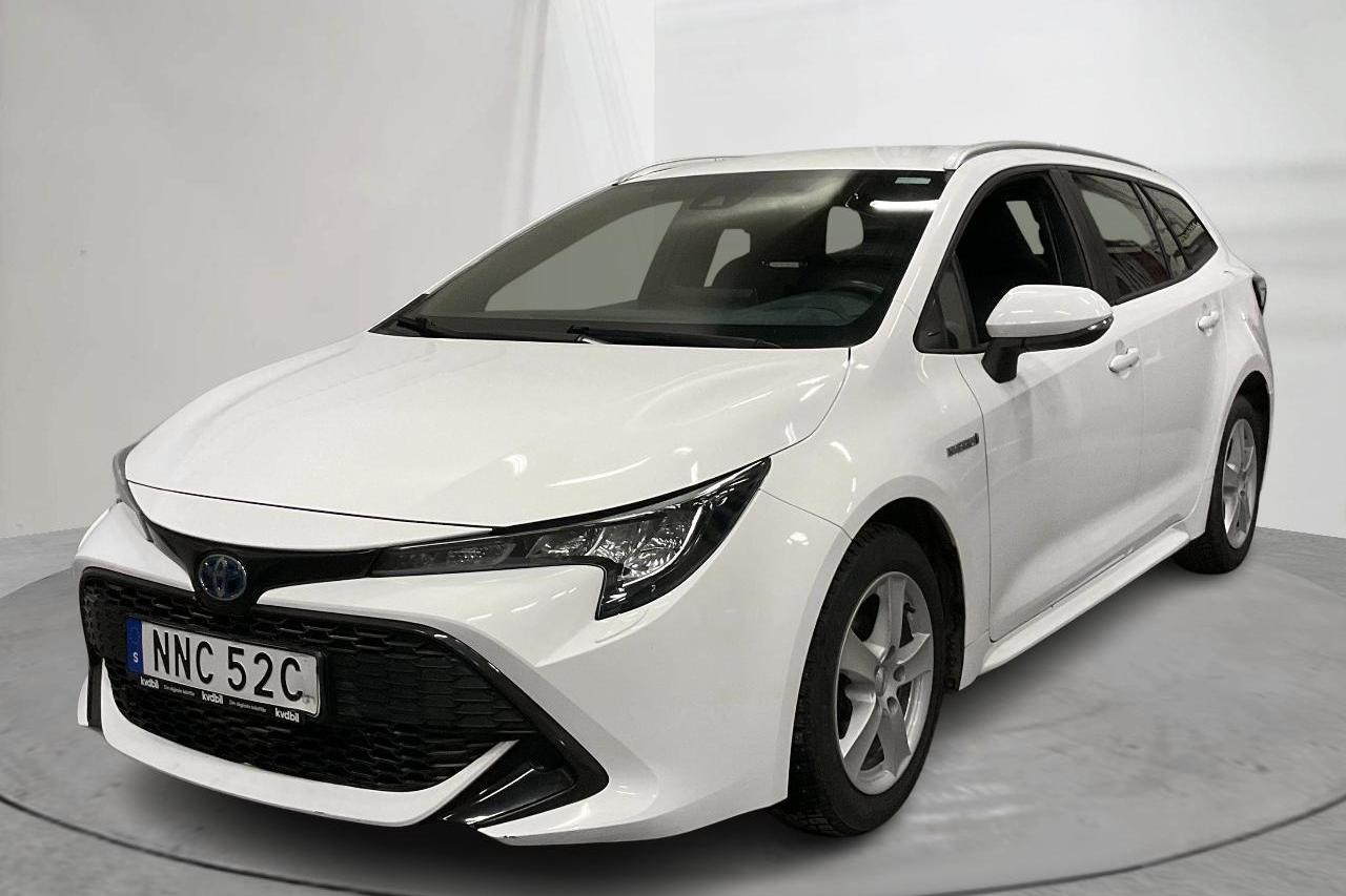 Toyota Corolla 1.8 Hybrid Touring Sports (122hk) - 7 385 mil - Automat - vit - 2019