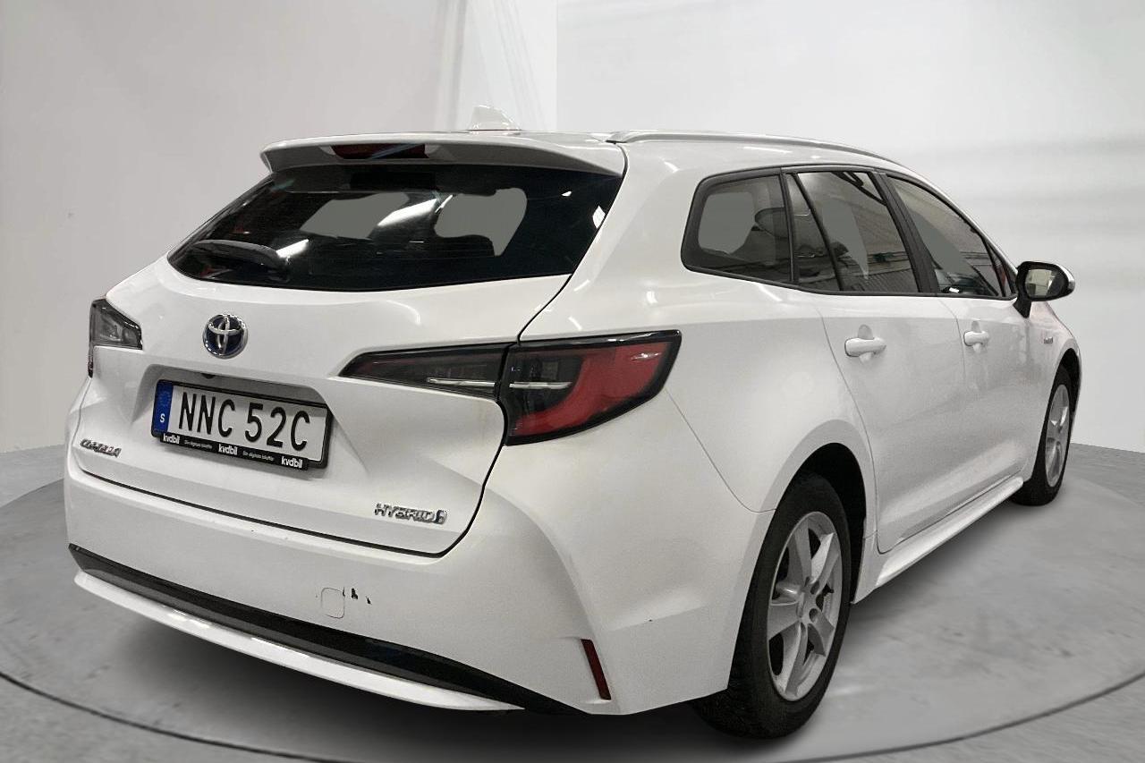 Toyota Corolla 1.8 Hybrid Touring Sports (122hk) - 7 385 mil - Automat - vit - 2019