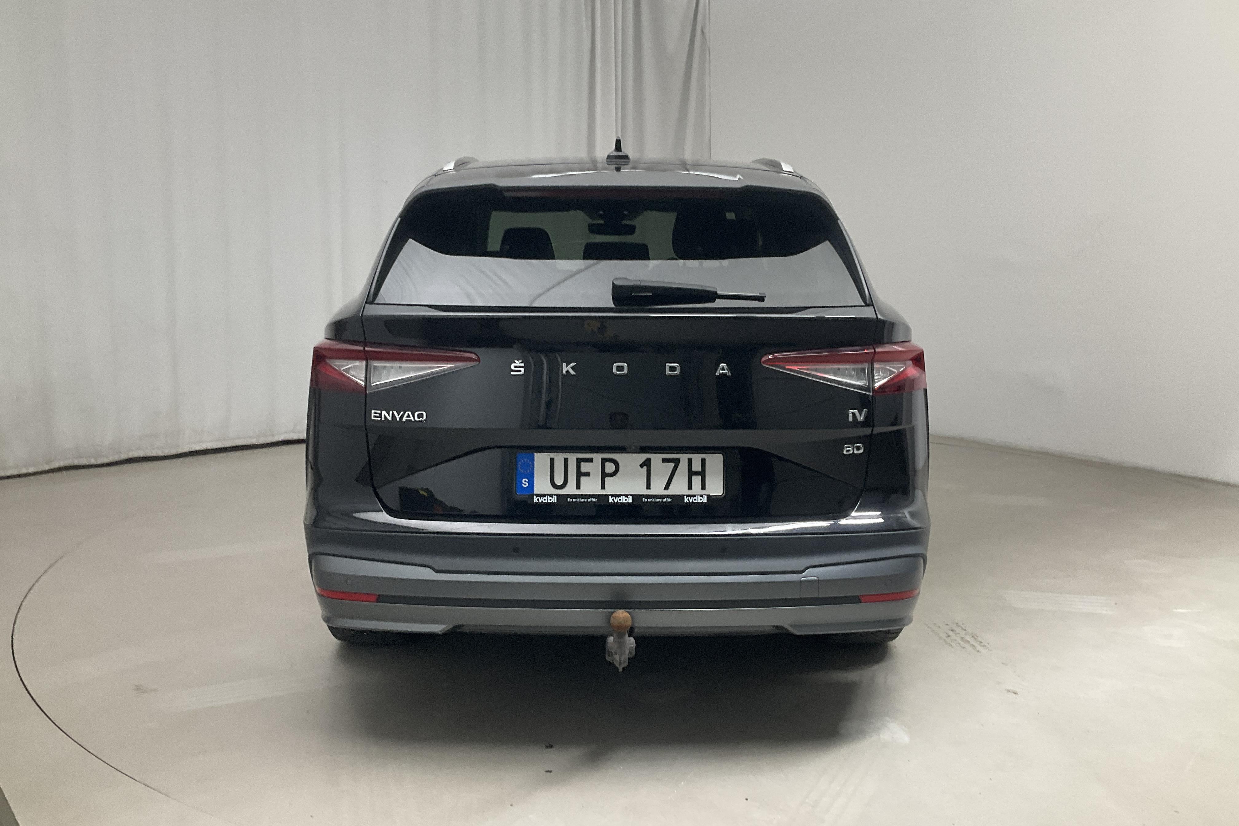 Skoda Enyaq 80 iV (204hk) - 4 705 mil - Automat - svart - 2022