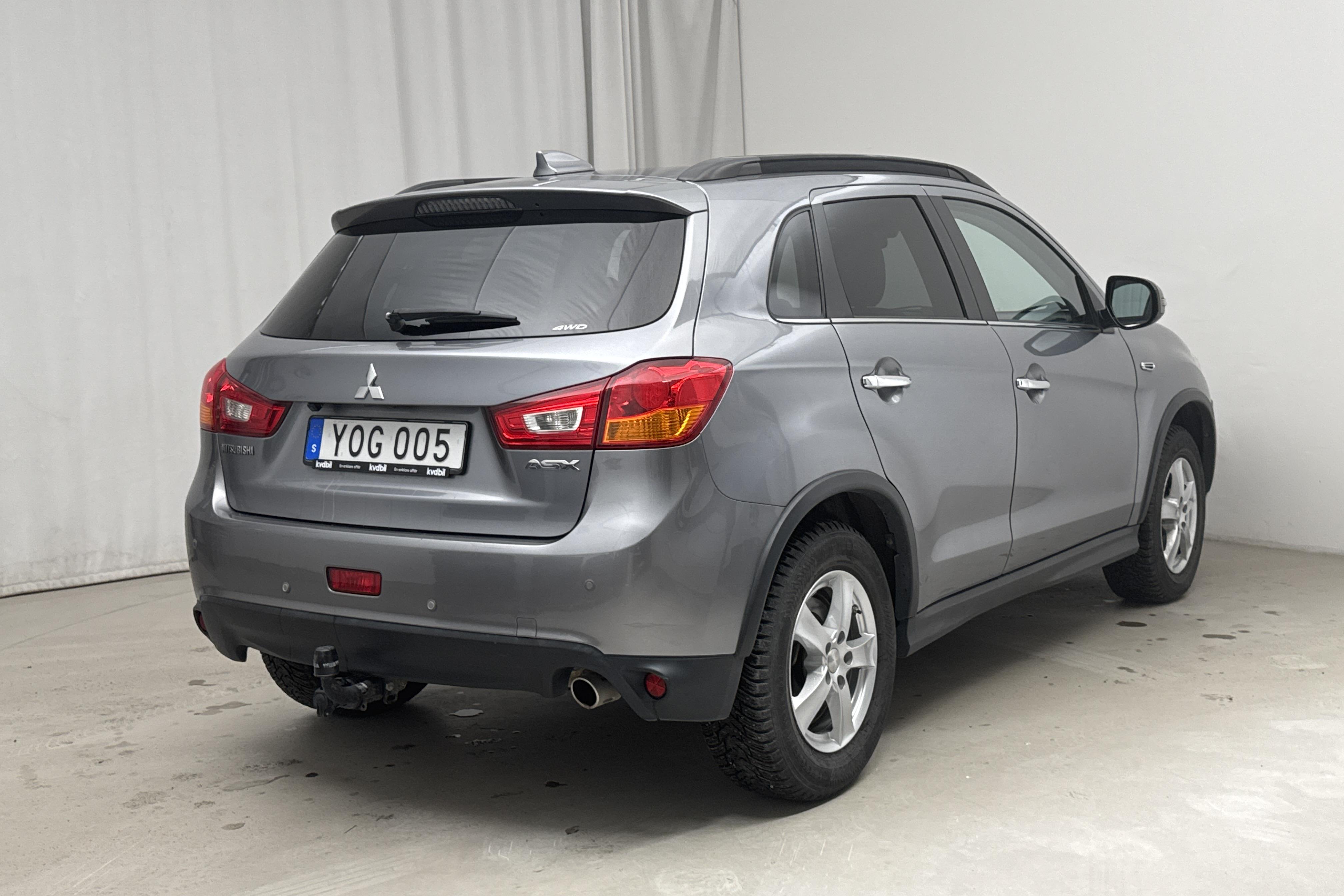 Mitsubishi ASX 2.2D 4WD (150hk) - 4 121 mil - Automat - grå - 2017