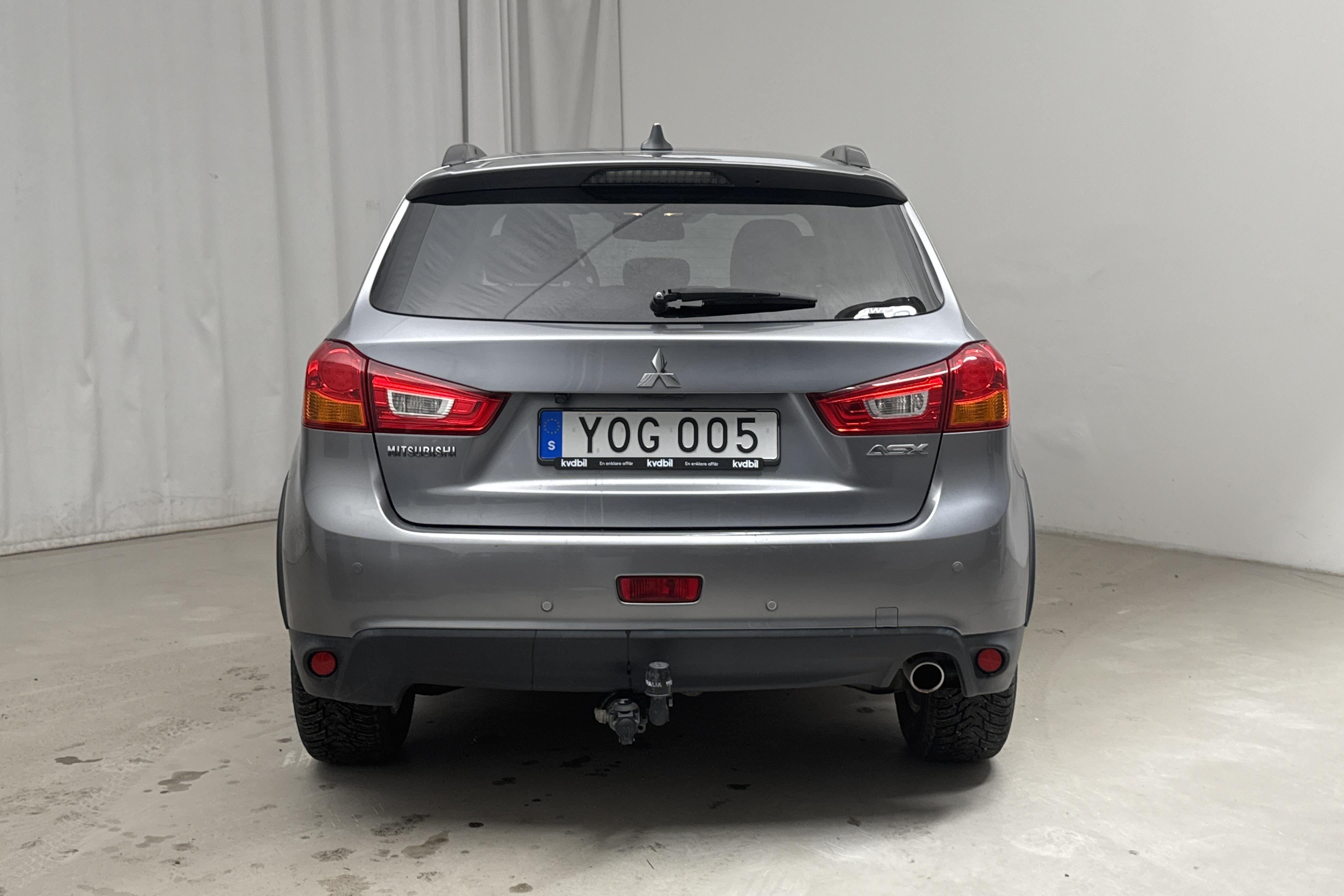 Mitsubishi ASX 2.2D 4WD (150hk) - 4 121 mil - Automat - grå - 2017