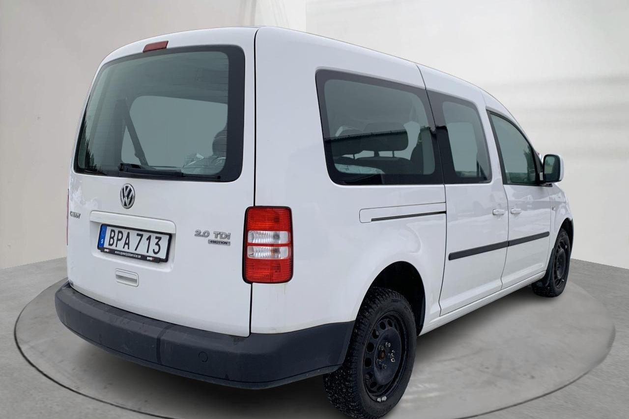 VW Caddy Maxi Life2.0 TDI 4Motion (110hk) - 6 186 mil - Manuell - vit - 2014