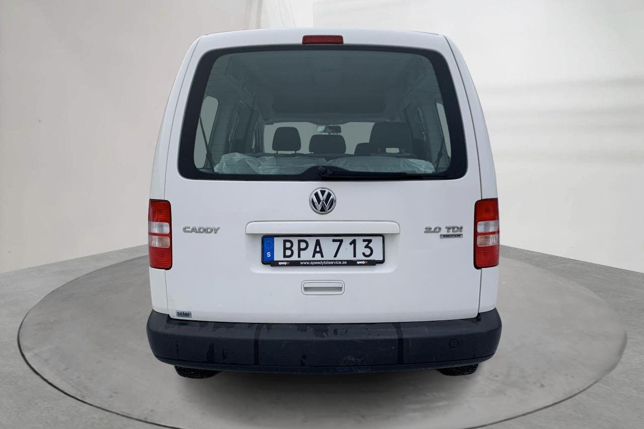 VW Caddy Maxi Life2.0 TDI 4Motion (110hk) - 6 186 mil - Manuell - vit - 2014