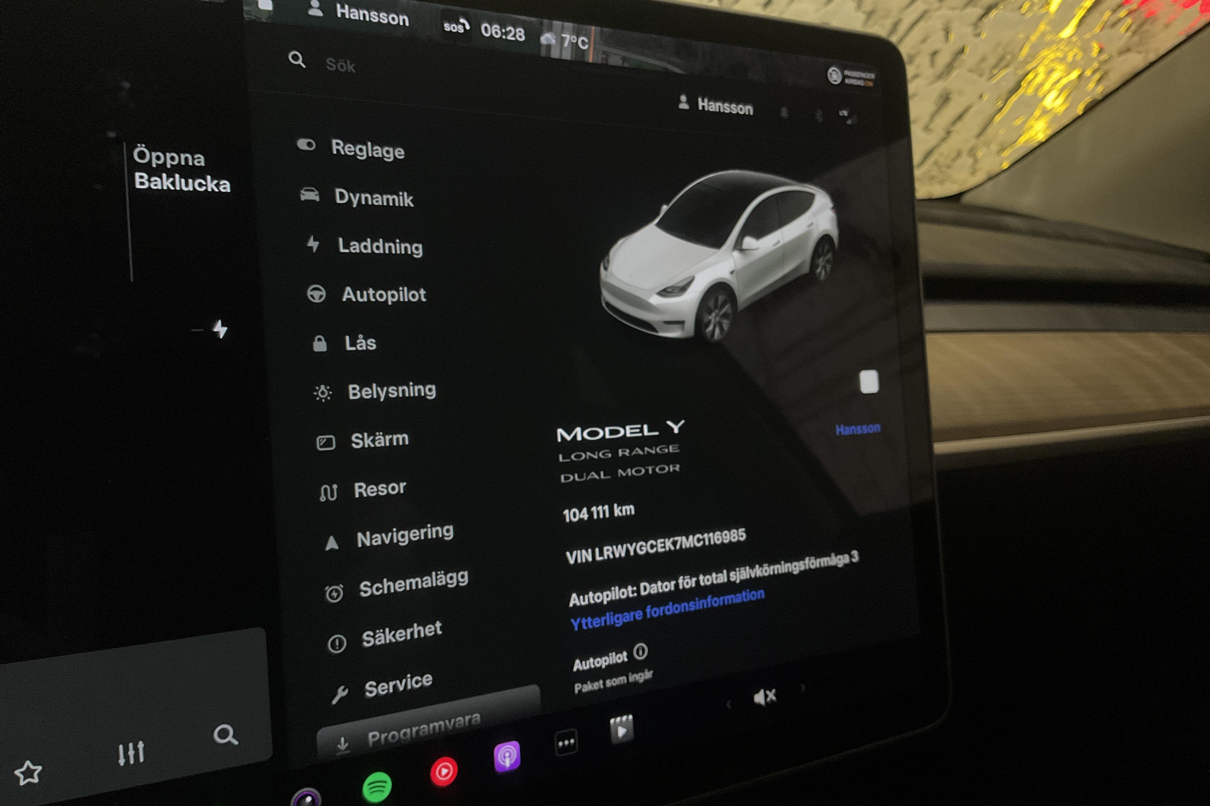 Tesla Model Y Long Range Dual Motor AWD - 104 110 km - Automaattinen - valkoinen - 2021