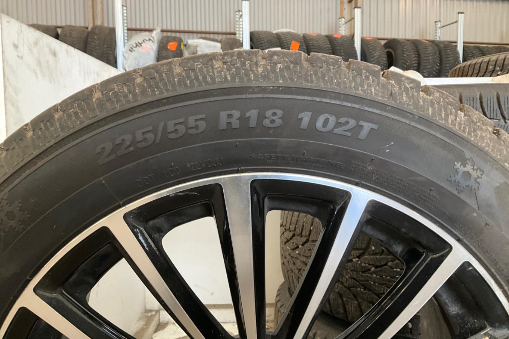 Vinterhjul (nr 94) KUMHO 225/55R18 - 0 km