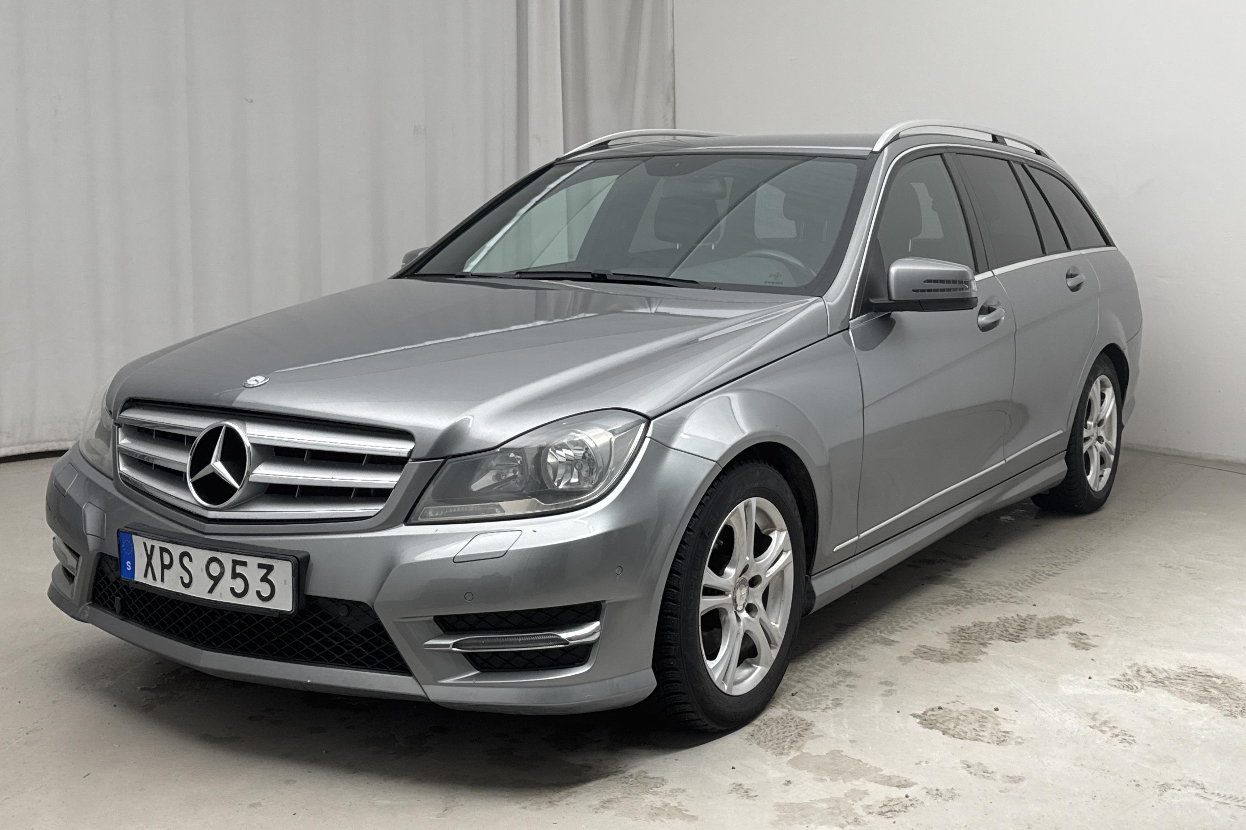 Mercedes C 220 CDI Kombi BlueEfficiency S204 (170hk) - 248 940 km - Automatyczna - srebro - 2013