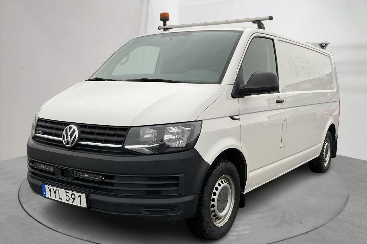 VW Transporter T6 2.0 TDI BMT Skåp 4MOTION (150hk) - 141 090 km - Manualna - biały - 2018