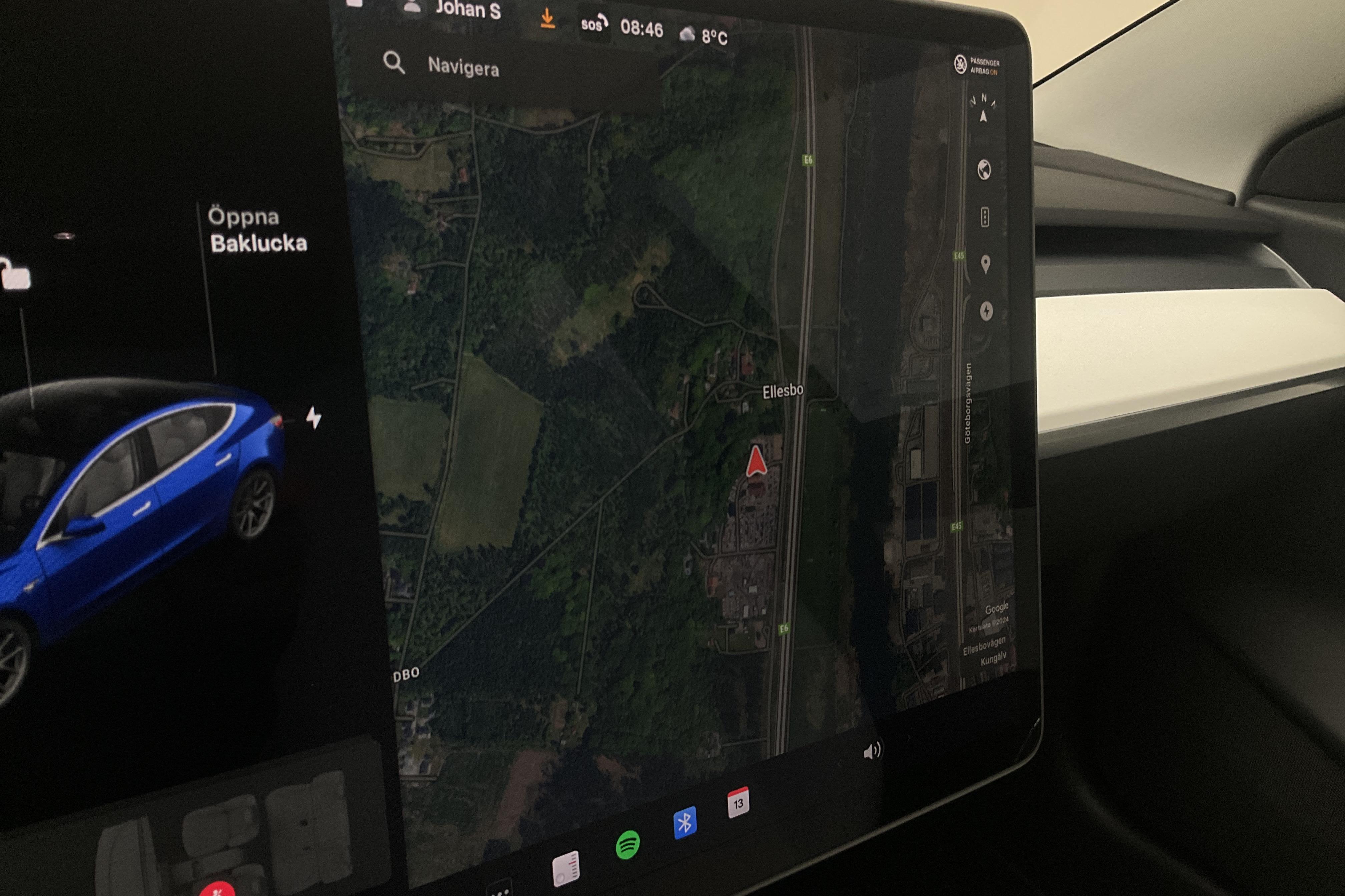 Tesla Model 3 Long Range Dual Motor AWD - 65 400 km - Automaattinen - sininen - 2020