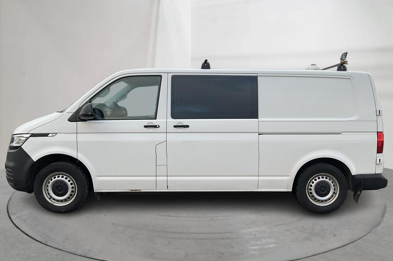 VW Transporter Kombi T6 2.0 TDI BMT  4MOTION (150hk) - 14 634 mil - Automat - vit - 2021