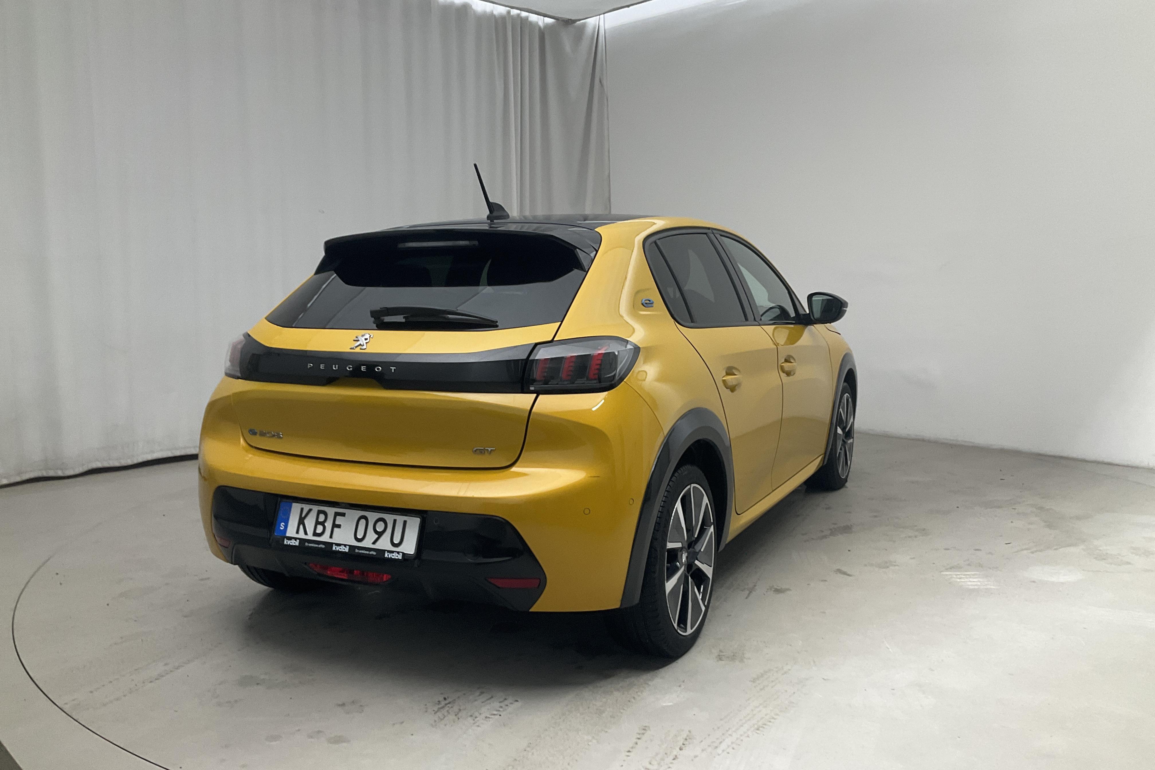 Peugeot e-208 50 kWh 5dr (136hk) - 36 840 km - Automatic - yellow - 2022