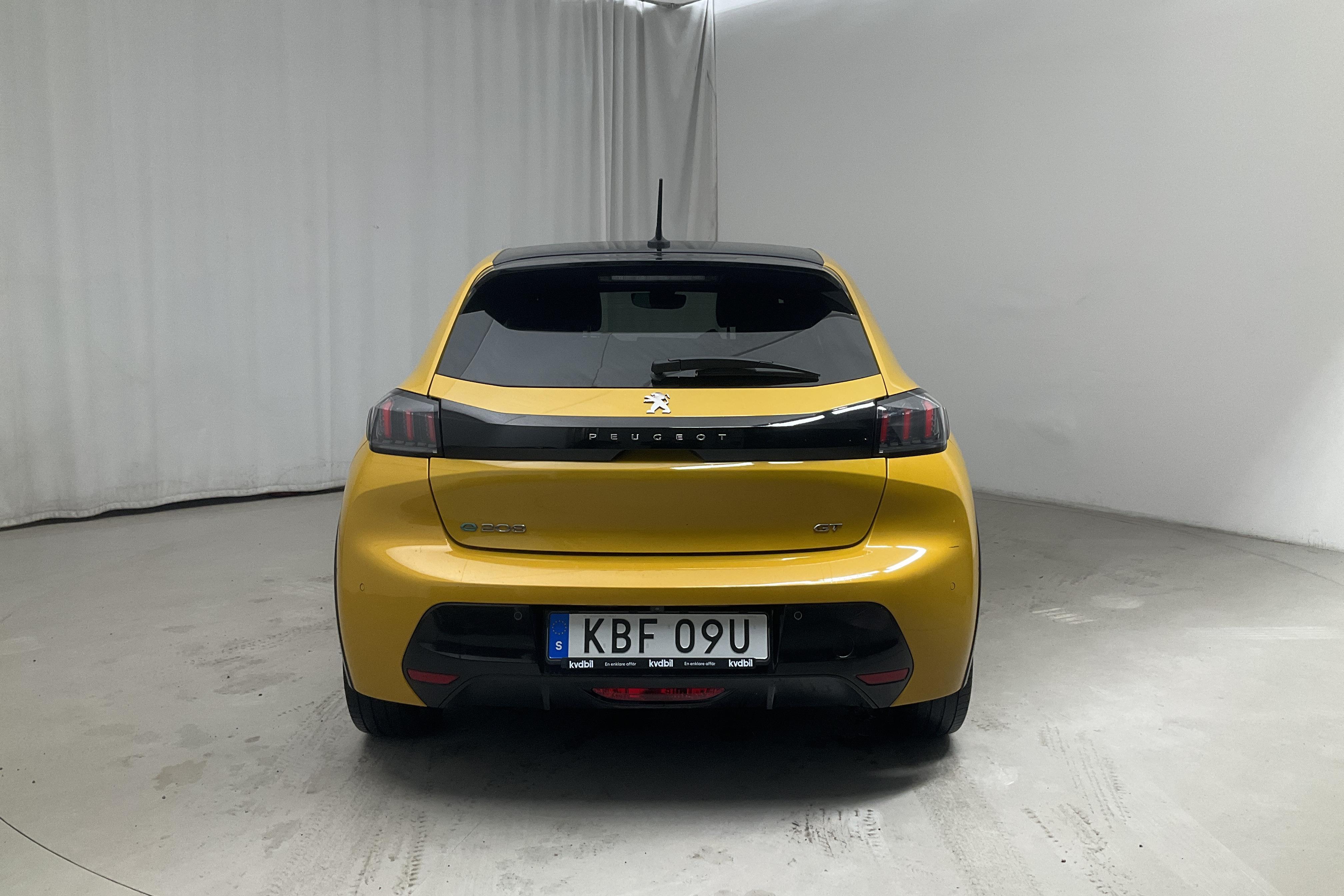 Peugeot e-208 50 kWh 5dr (136hk) - 36 840 km - Automatic - yellow - 2022