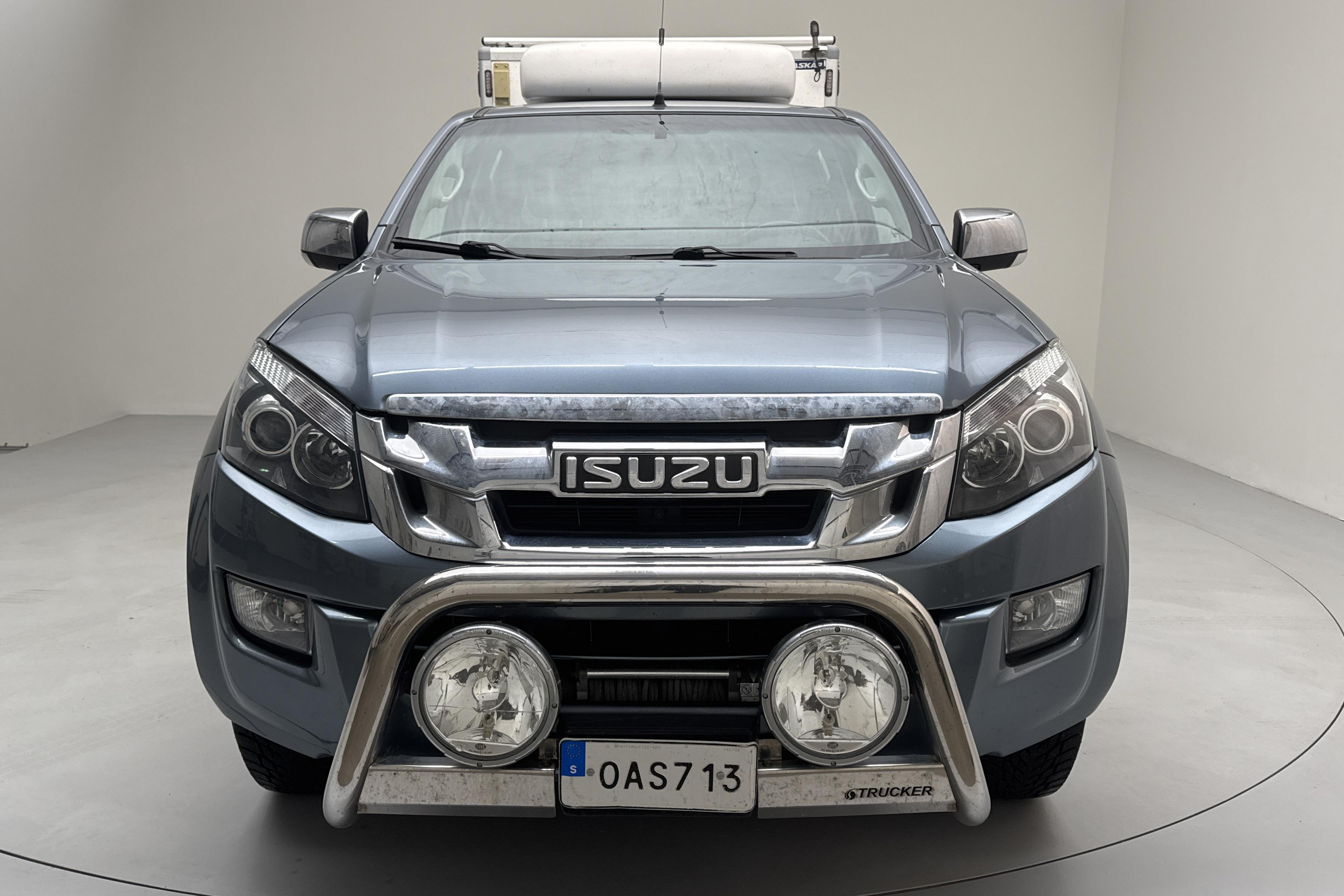 Isuzu D-MAX 2.5 DDI 4WD (163hk) - 113 000 km - Automatic - Light Grey - 2014