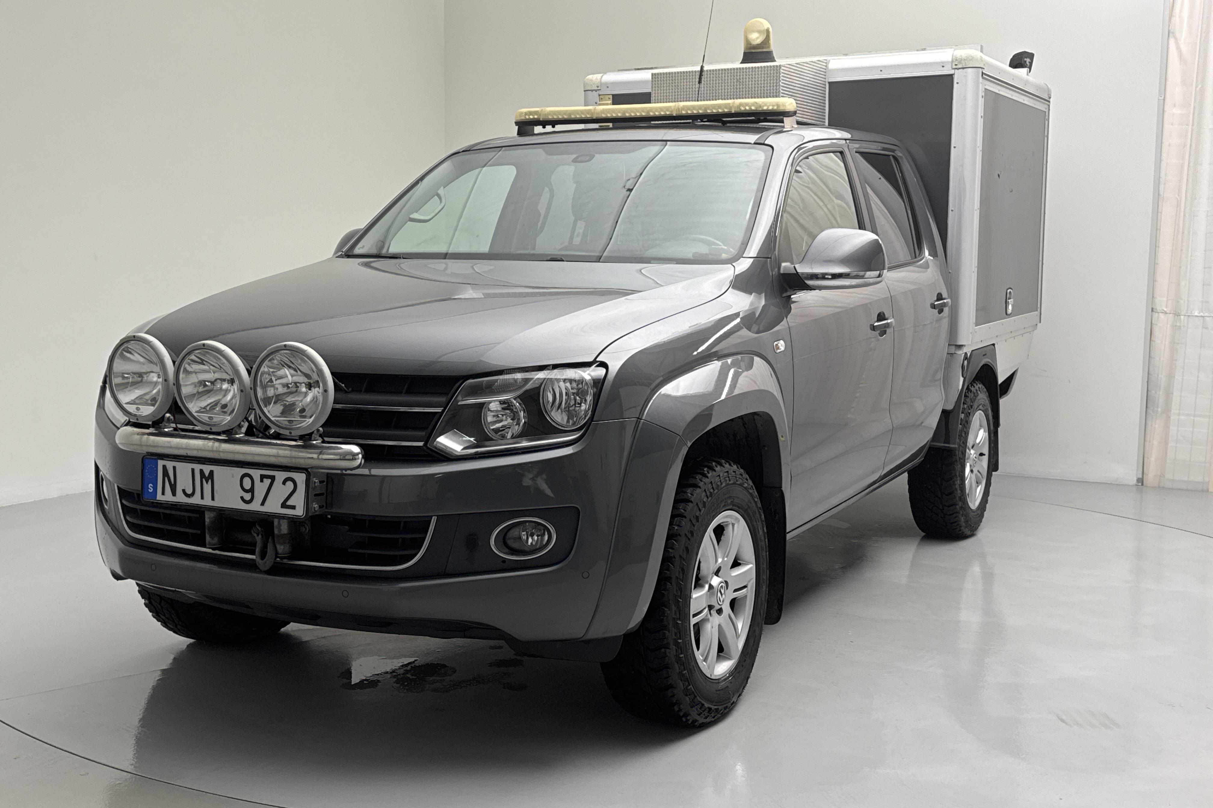 VW Amarok 2.0 TDI 4motion (180hk) - 110 050 km - Automaattinen - harmaa - 2013